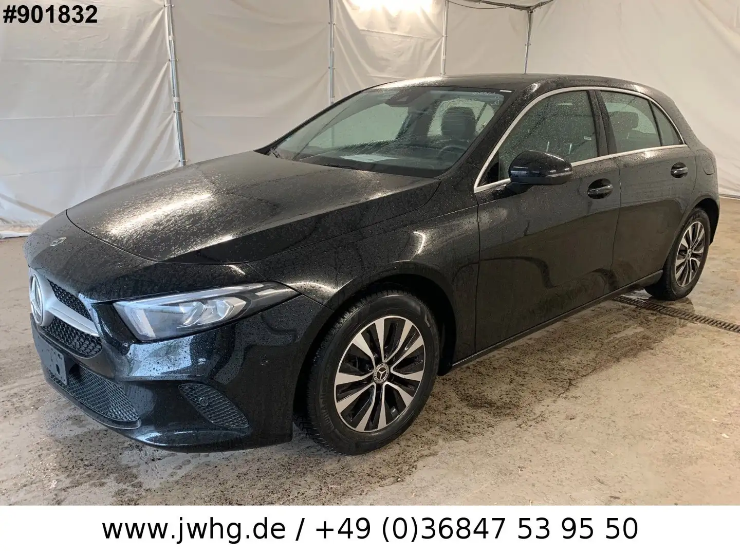 Mercedes-Benz A 180 Progressive LED Nav+Leder Widescr Kam. 16" Schwarz - 1
