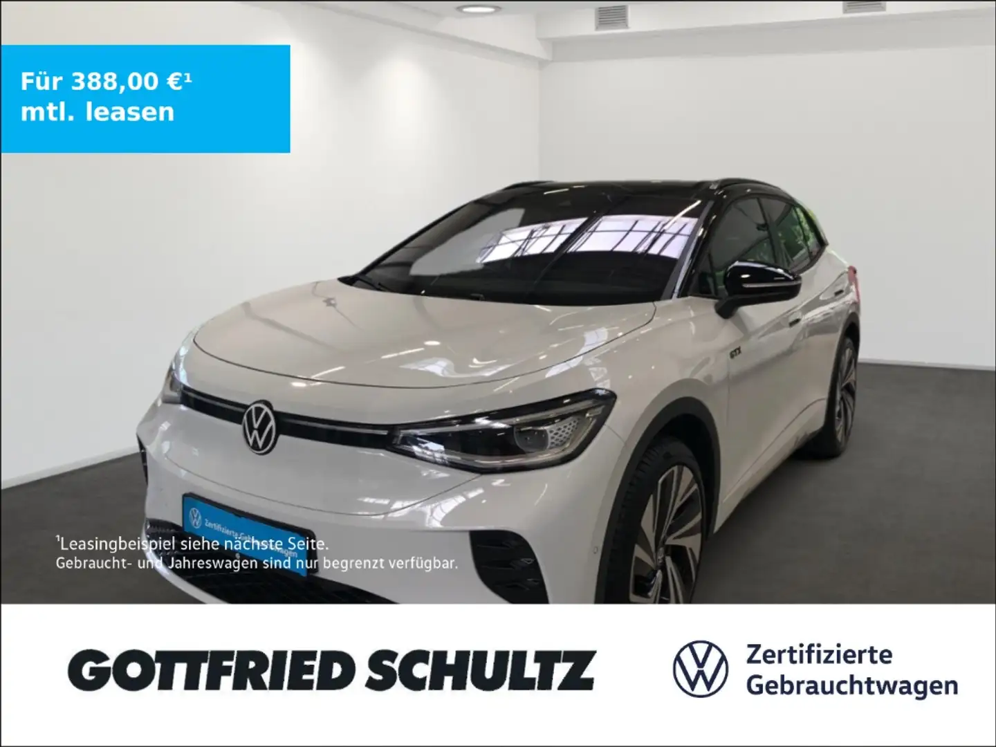 Volkswagen ID.4 GTX 77 kWh 4MOTION AHK CCS APP NAVI Weiß - 1