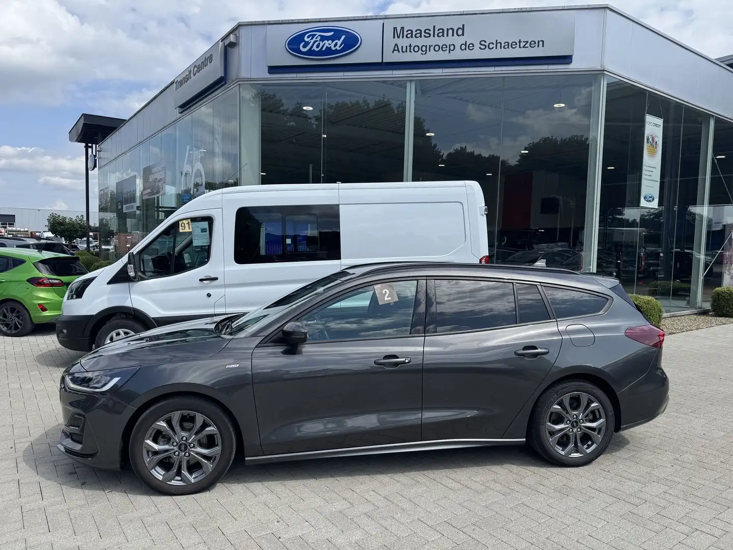 Ford Focus EcoBoost mHEV ST-Line X AUT Gris - 1