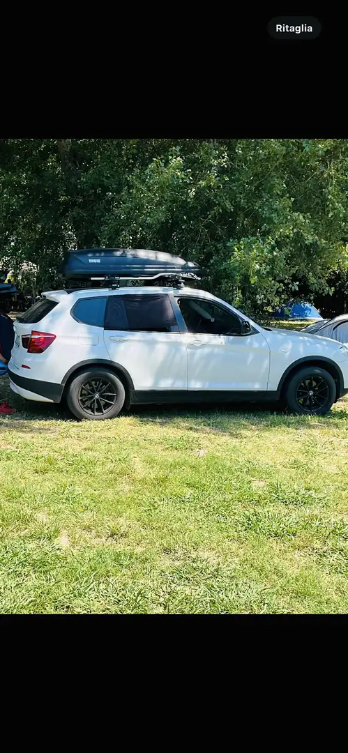 BMW X3 x drive 20 d Bianco - 2