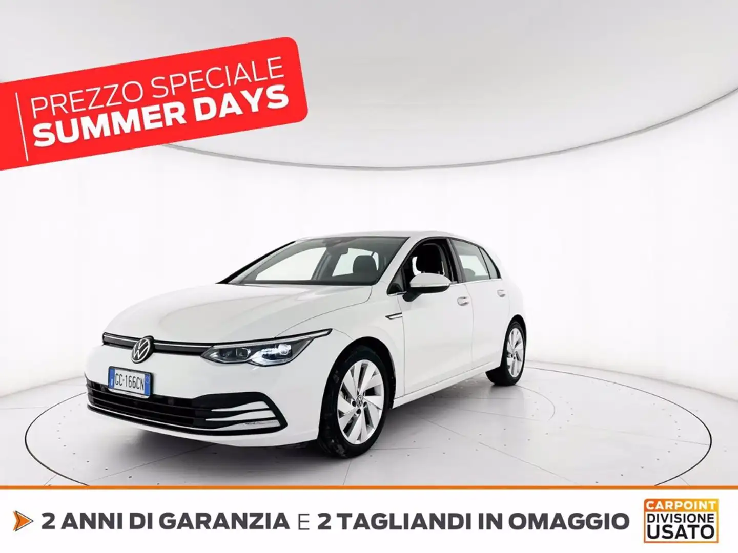 Volkswagen Golf 1.5 tsi evo style 130cv Bianco - 1