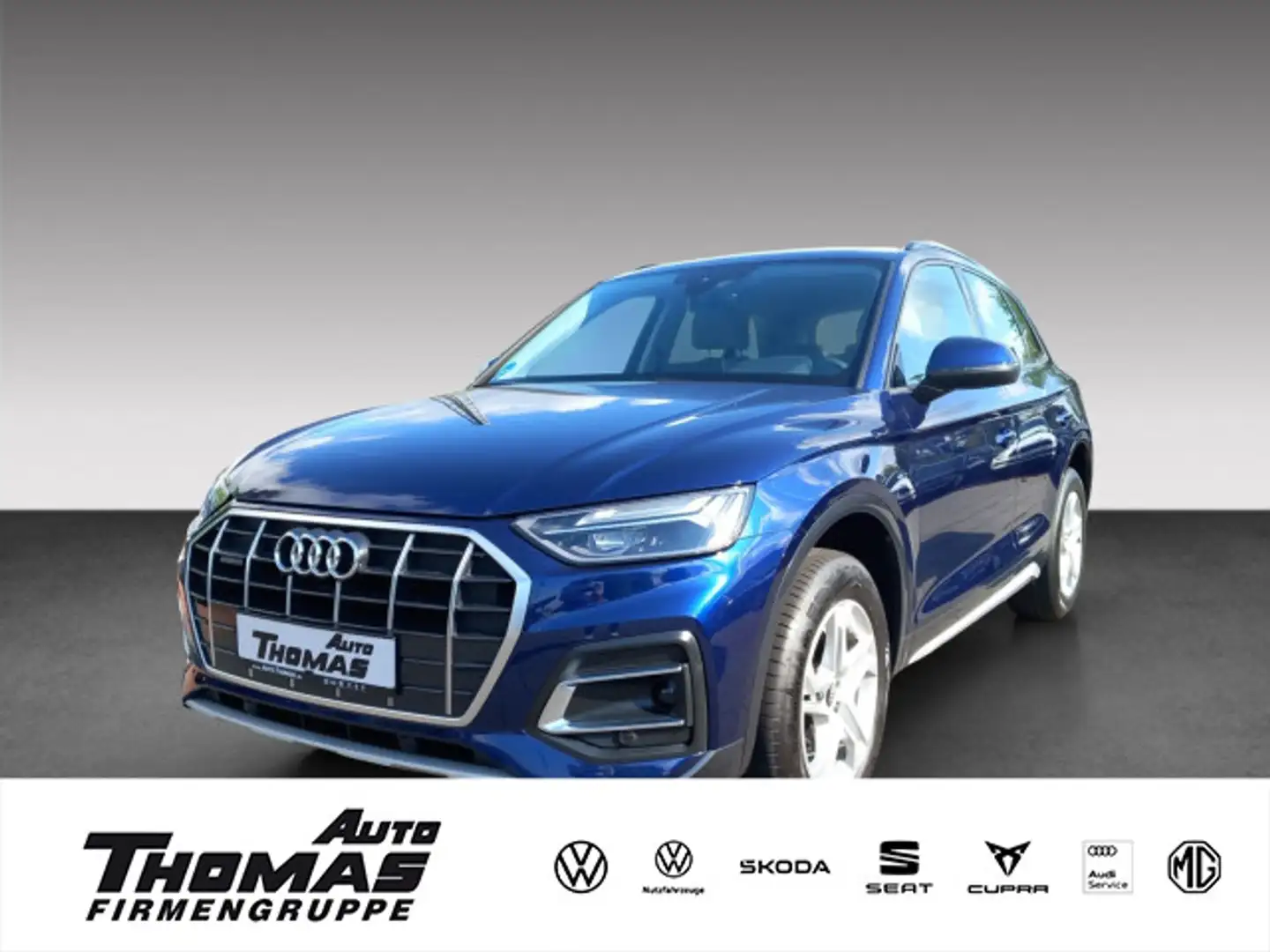 Audi Q5 40TDI Quattro S-tronic Advanced *LED*KAMERA*N Bleu - 1