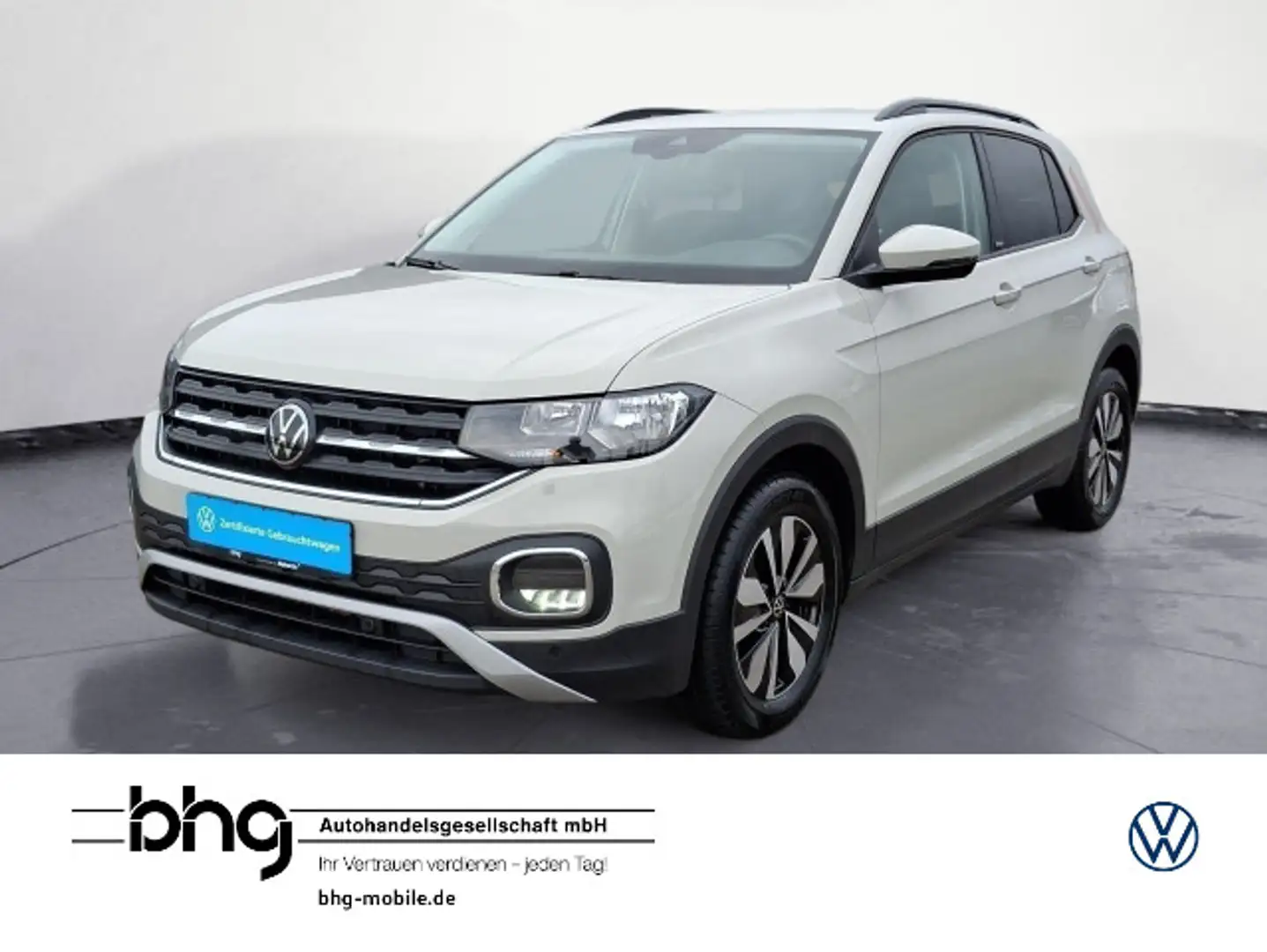 Volkswagen T-Cross 1.0 TSI DSG Navi Verkehrszeichener. DAB+ Grau - 1