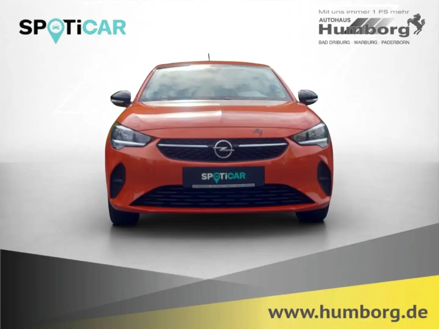 Opel Corsa-e LED SOH 96% Navi über Handy Klimaautom SHZ 50kWh Orange - 2