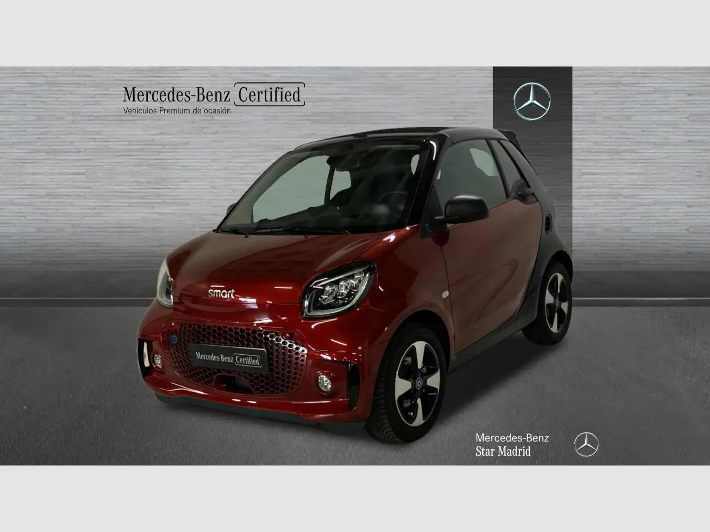 smart forTwo Cabrio EQ Negro - 1