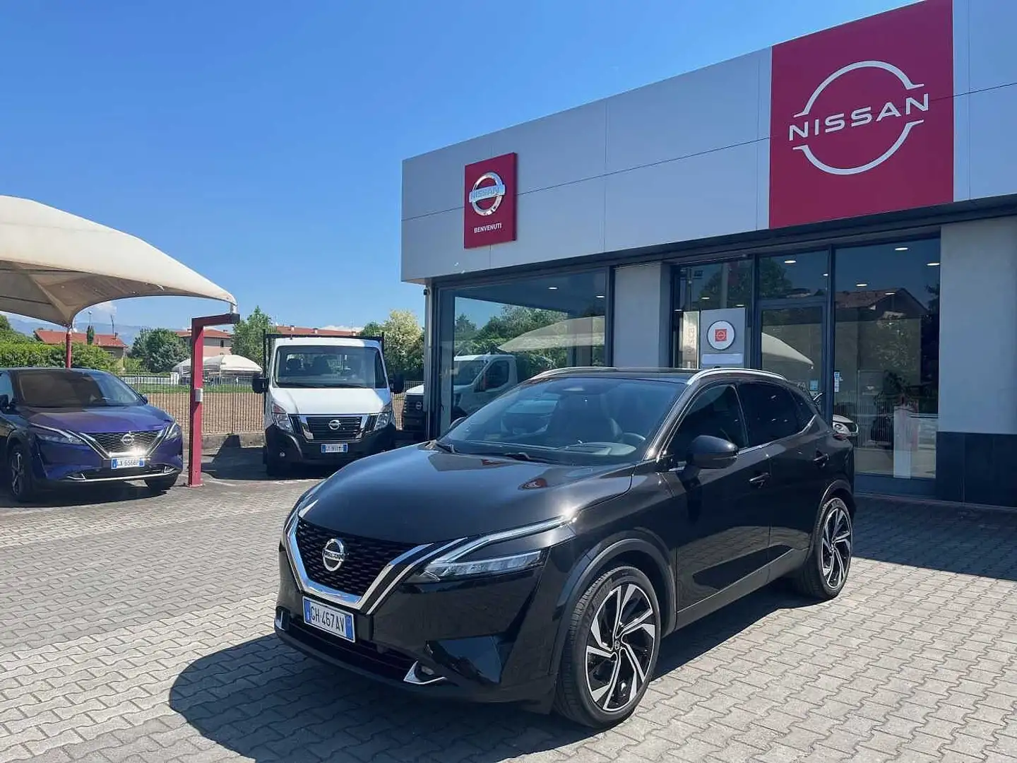 Nissan Qashqai 3ª serie MHEV 158 CV Xtronic 4WD Tekna+ Nero - 2