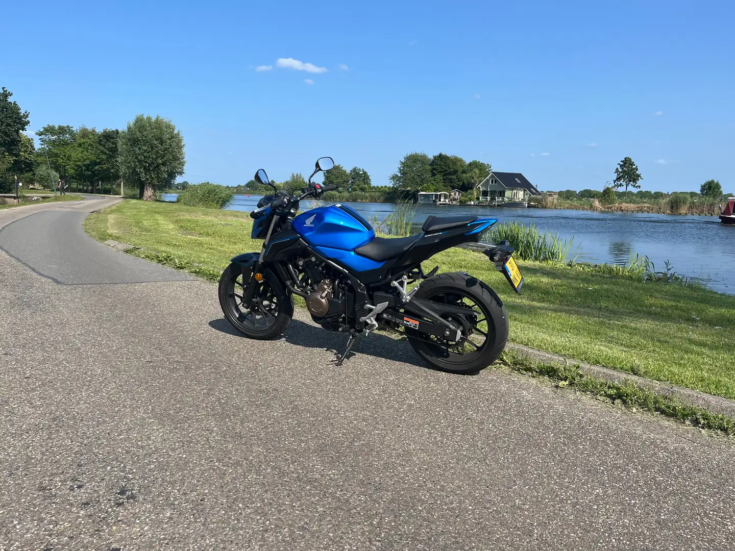 Honda CB 500 FA Blauw - 2