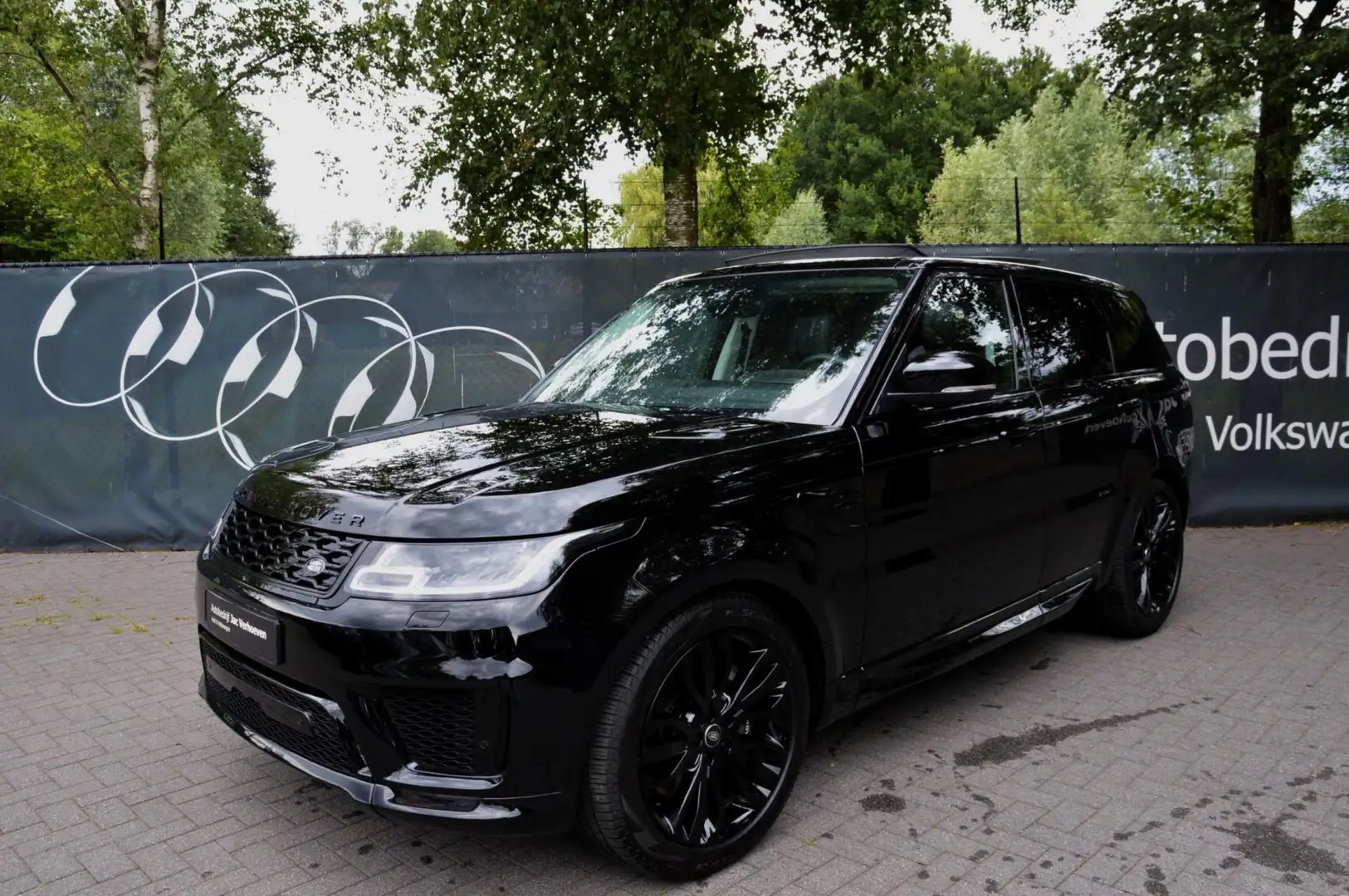Land Rover Range Rover Sport 2.0 P400e 400pk|Dynamic|Black Pack|Panoramadak|Aut Zwart - 1