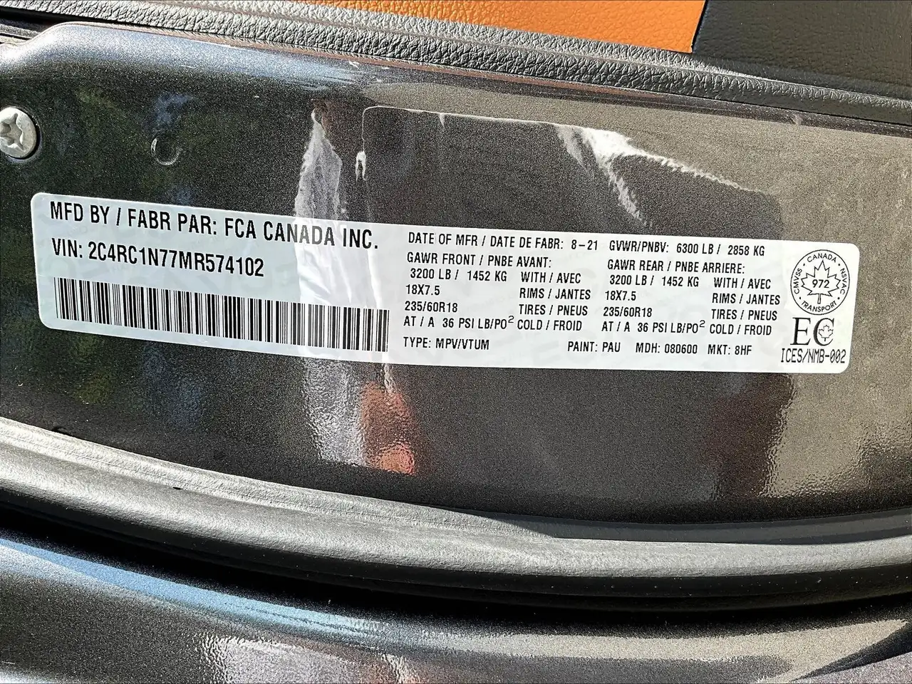Chrysler Pacifica photo Chrysler Pacifica