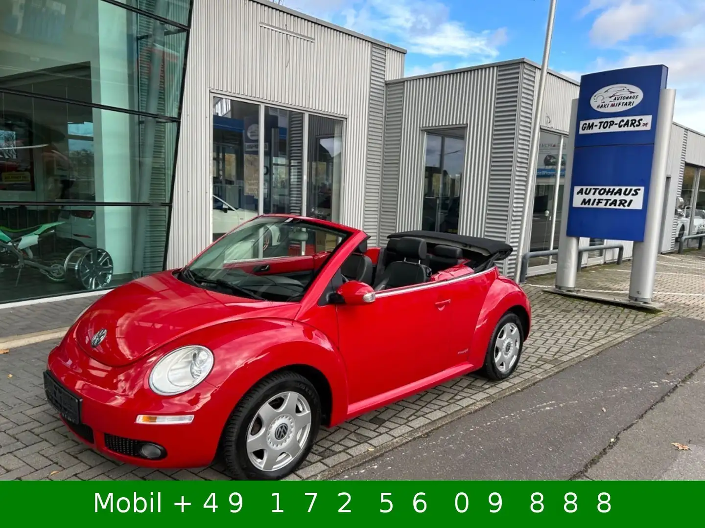 Volkswagen New Beetle Cabriolet 2.0 Freestyle Leder Rot - 1