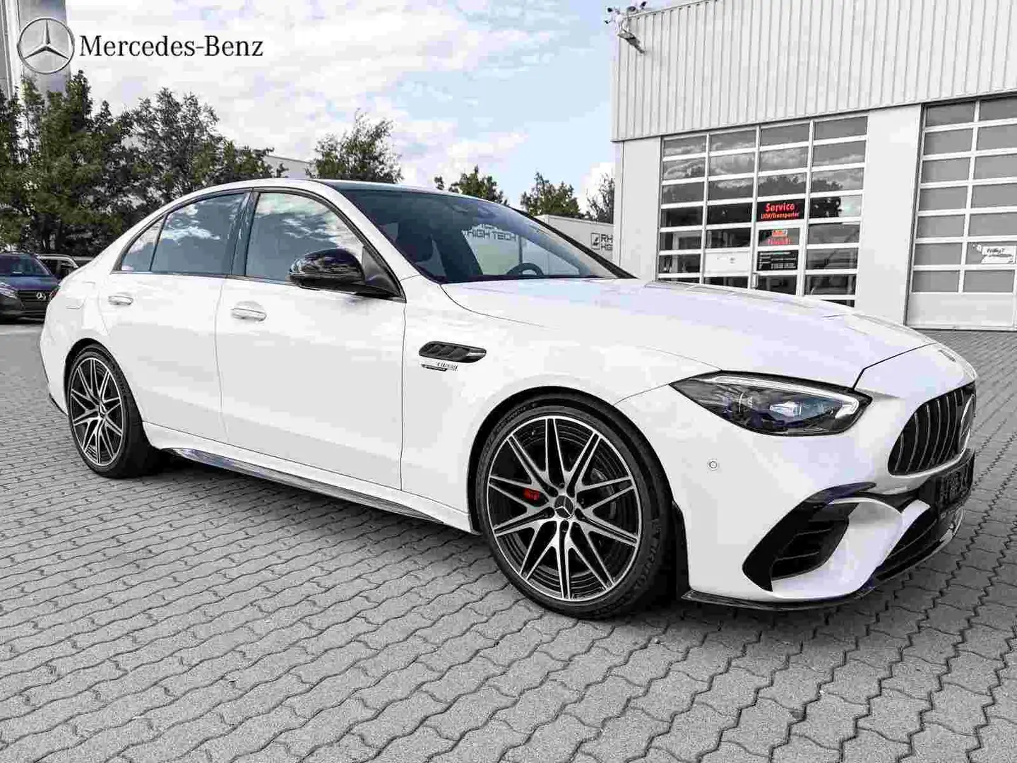 Mercedes-Benz C 63 AMG S E PERFORMANCE Night+360°+Keyless-GO Weiß - 2