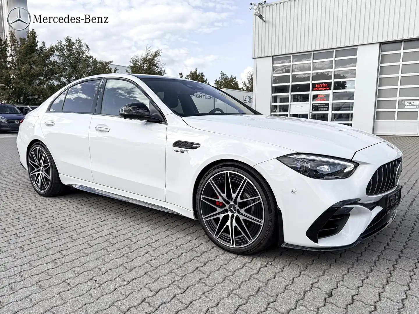 Mercedes-Benz C 63 AMG S E PERFORMANCE Night+360°+Keyless-GO Blanc - 2