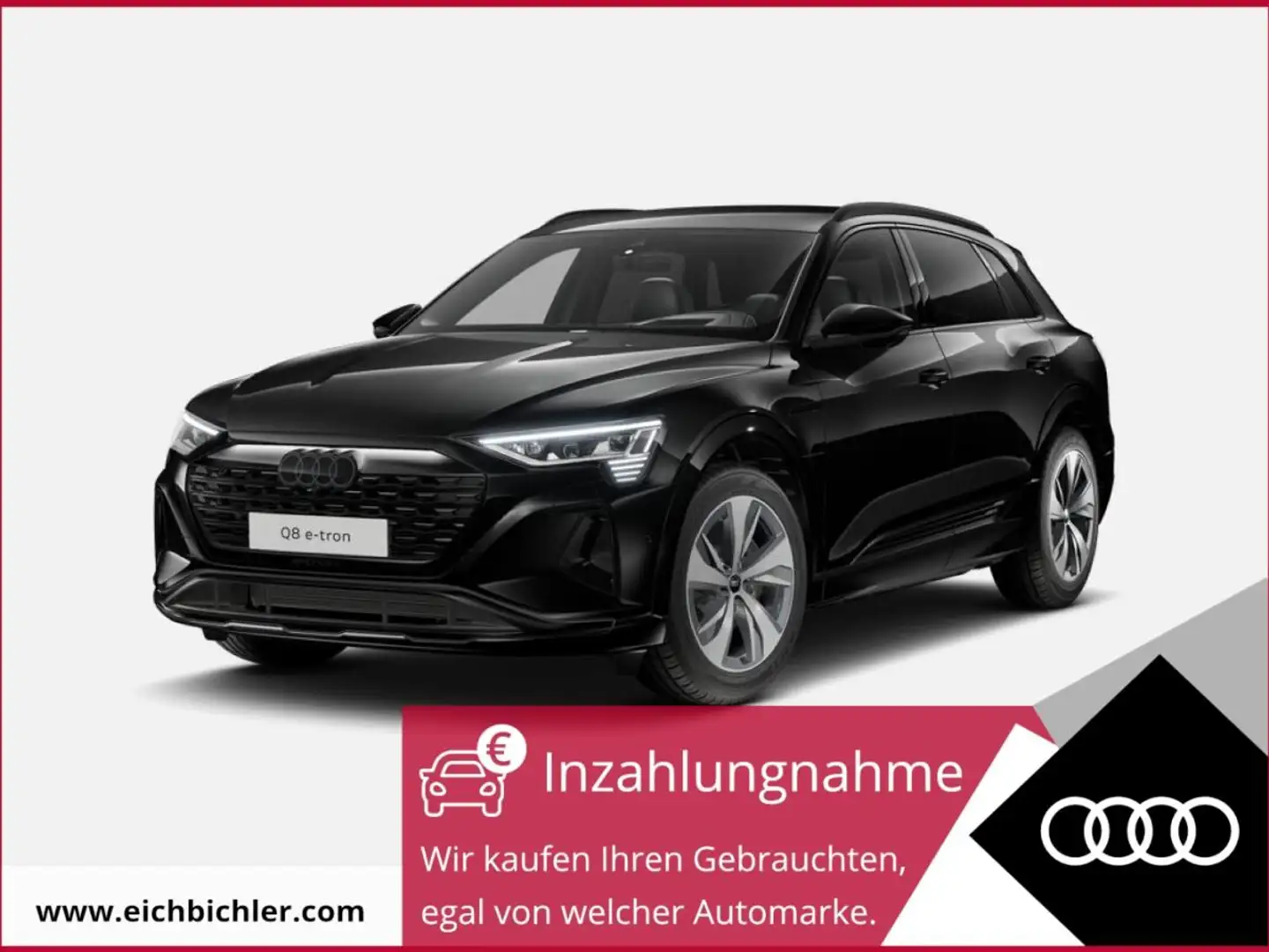 Audi Q8 e-tron 55 quattro Advanced Luft ACC STH 360 Schwarz - 1