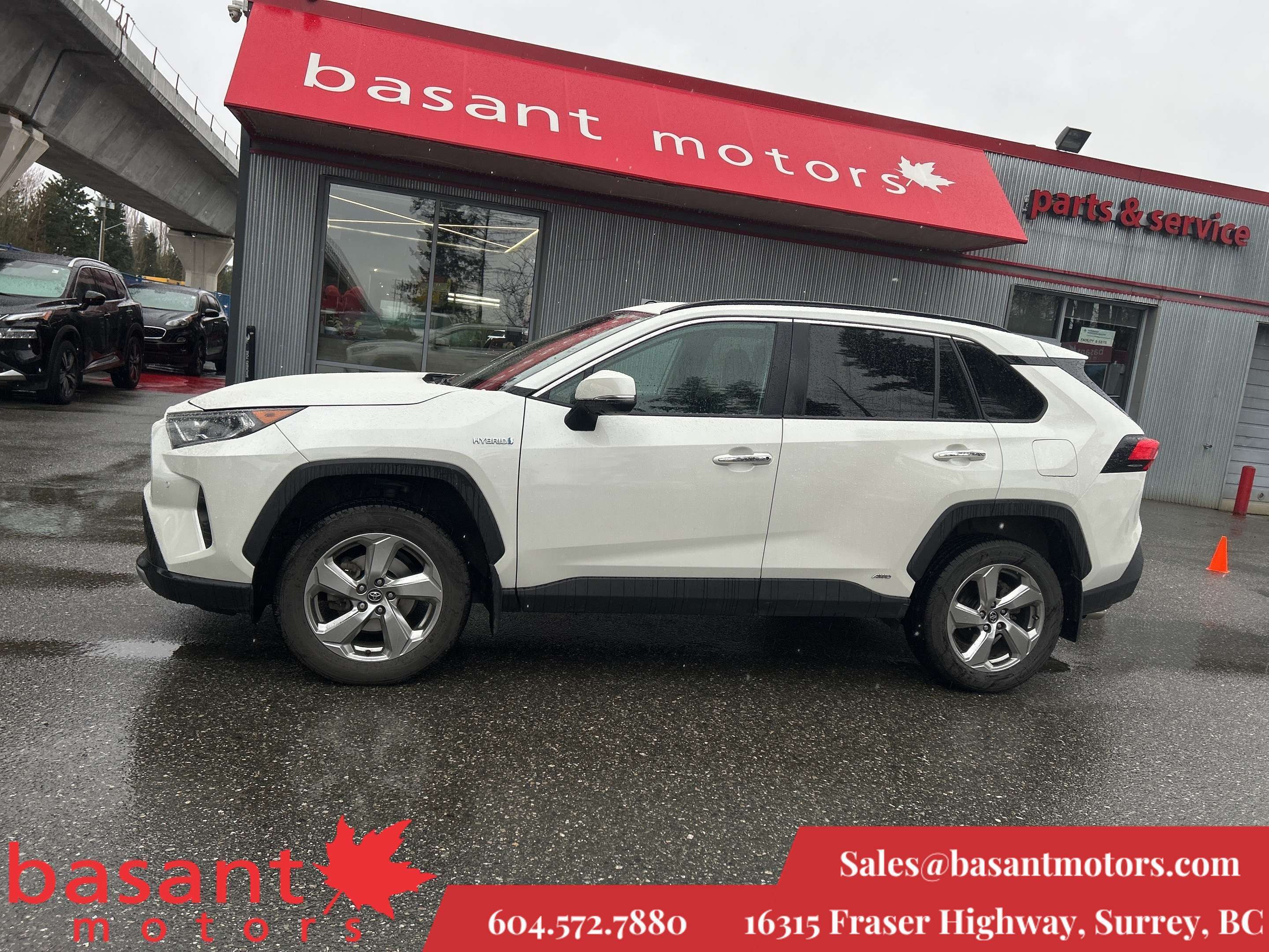 2020 Toyota RAV4 Hybrid Limited, 360 Cam, Sunroof, Leather!!