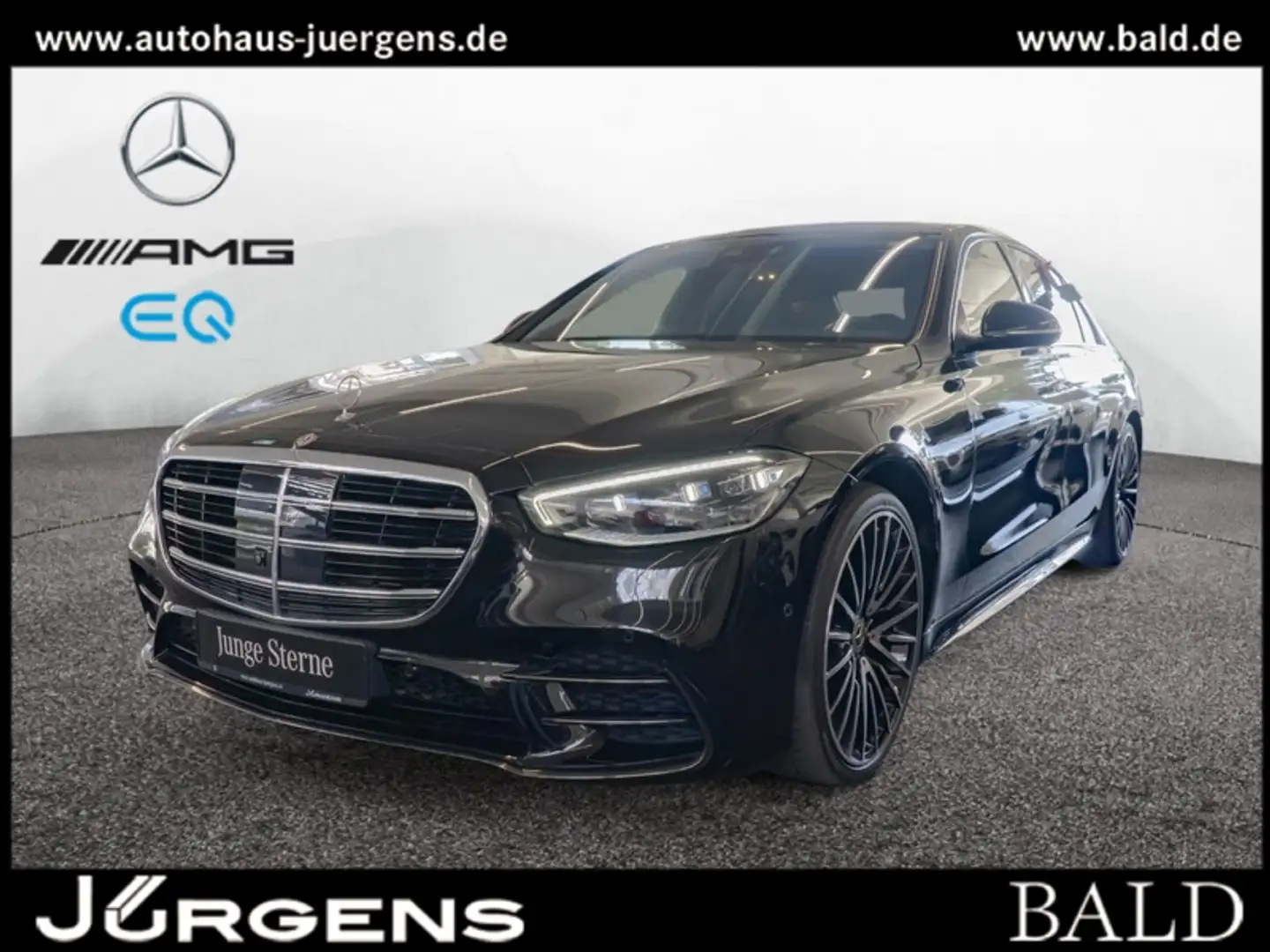 Mercedes-Benz S 580 4M L AMG-Sport/360/Pano/Sitzklima/Night/TV Schwarz - 2