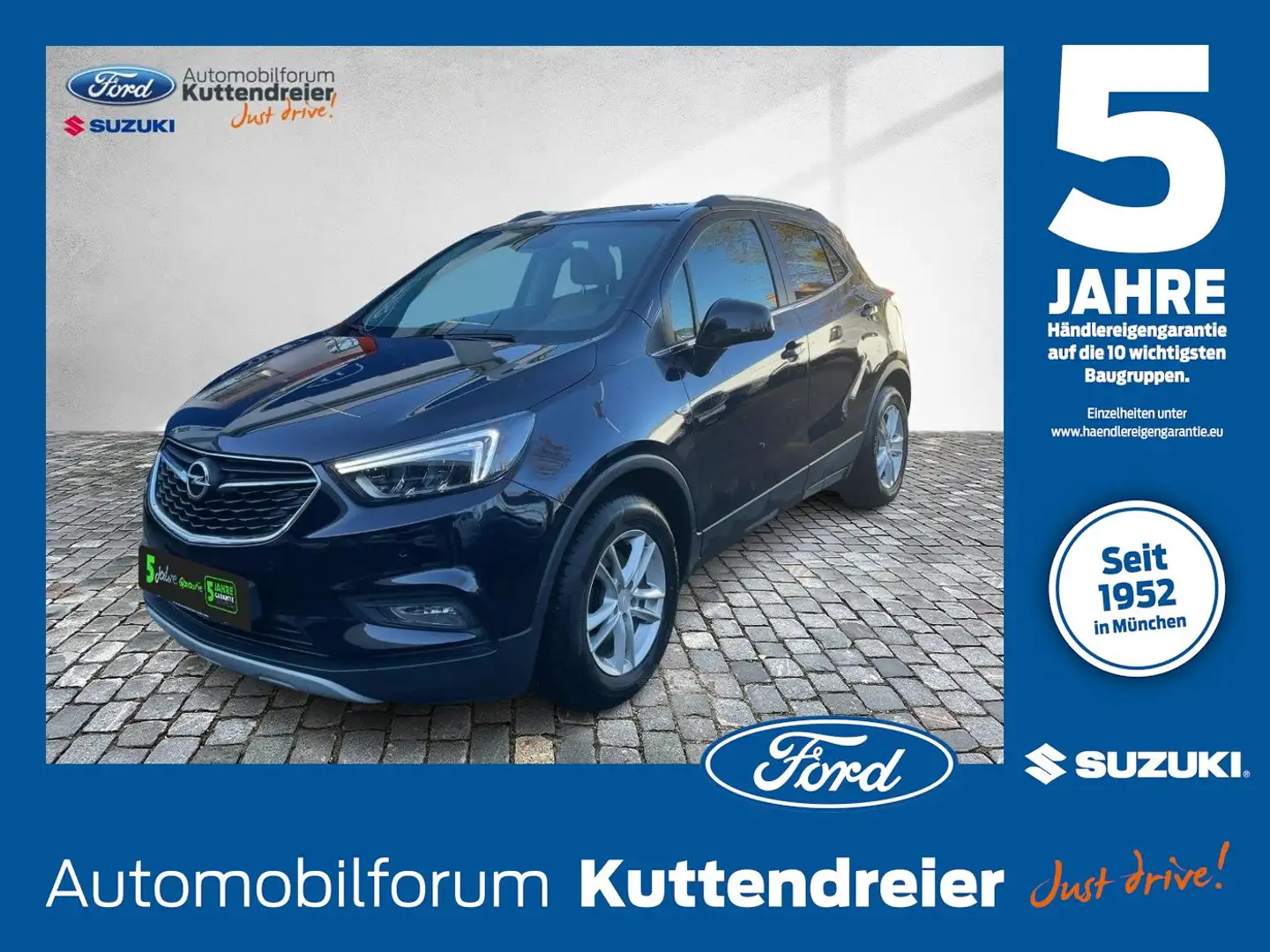 Opel Mokka X Innovation Allrad Navi 2xKamera Leder LED Blau - 1