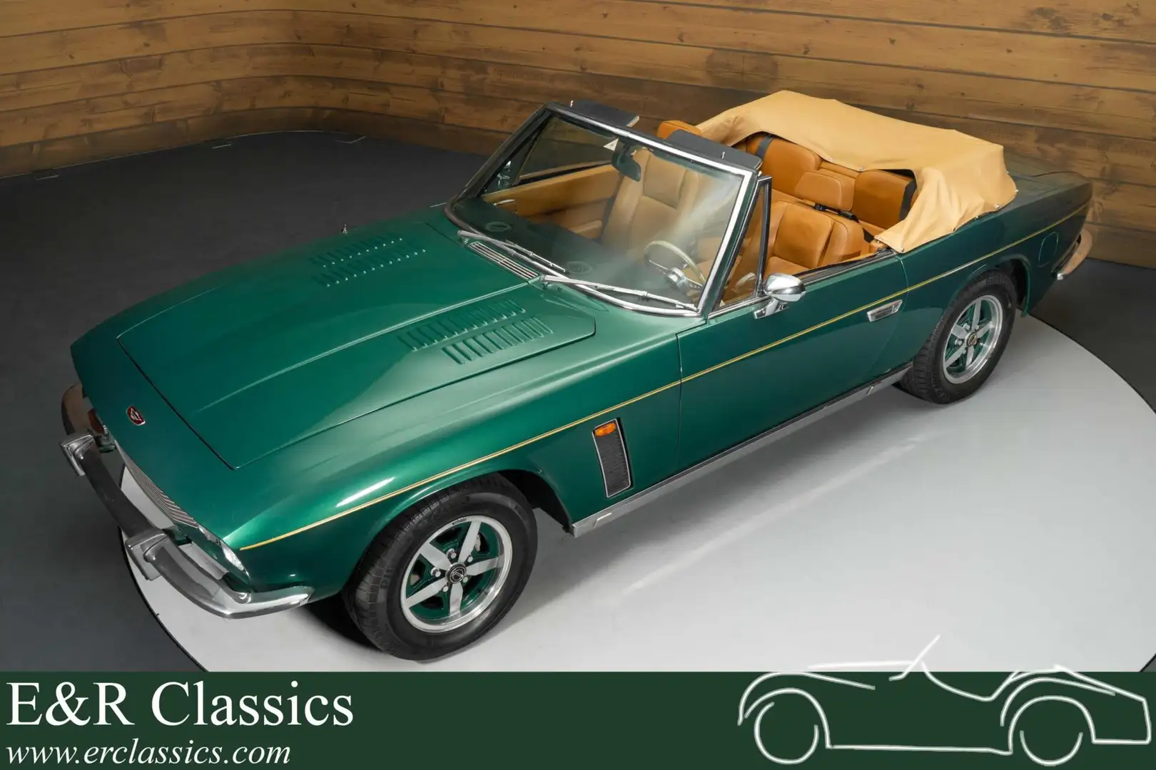 Jensen Mk III Interceptor MK3 Cabriolet | Uitvoerig Gerestaureer Grün - 1