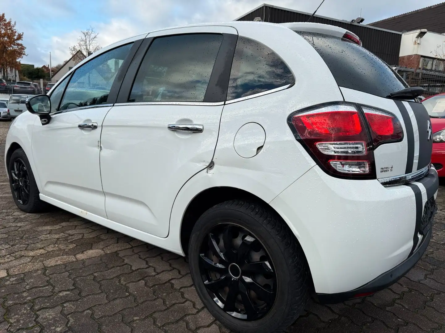 Citroen C3 1,0i Klimaautomatik,PDC Blanco - 2