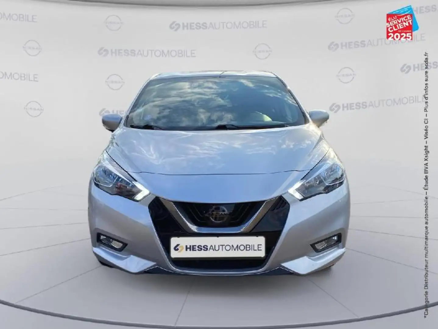 Nissan Micra 1.0 IG 71ch Business Edition 2018 Euro6c GPS Camer Gris - 2