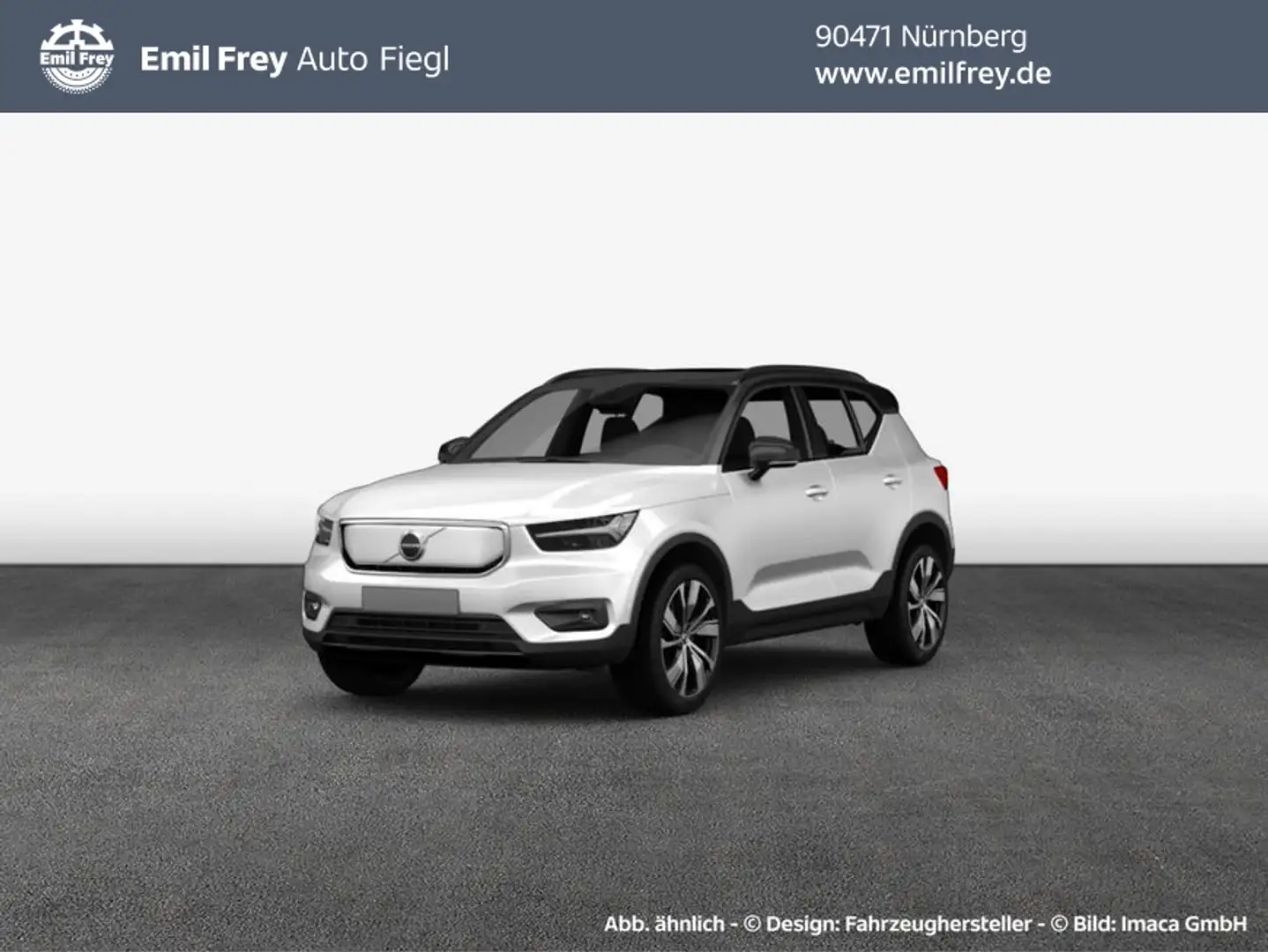 Volvo XC40 XC40 T5 Recharge DKG Inscription Weiß - 1