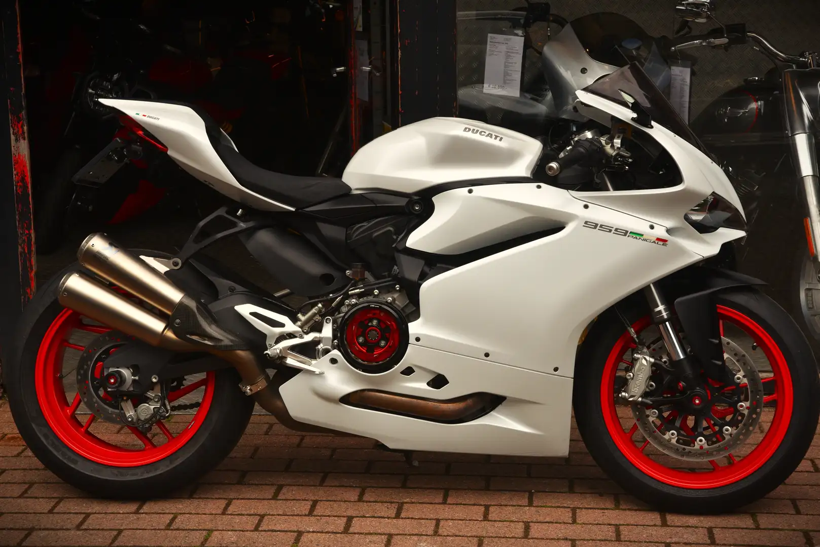Ducati 959 Panigale ***MOTO VERTE*** Bianco - 2