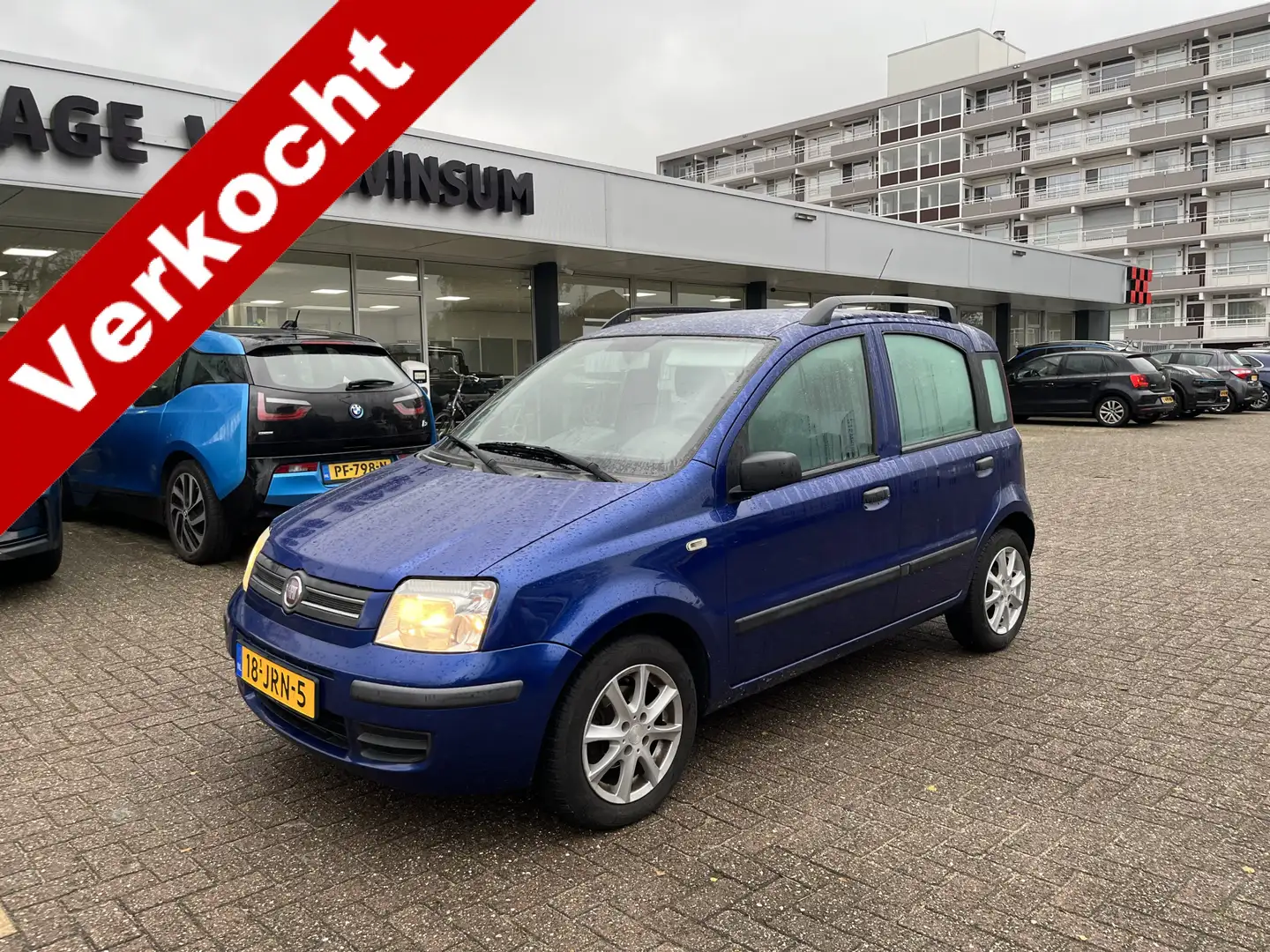 Fiat Panda 1.2 Editione cool airco Lmv Nap Blauw - 1