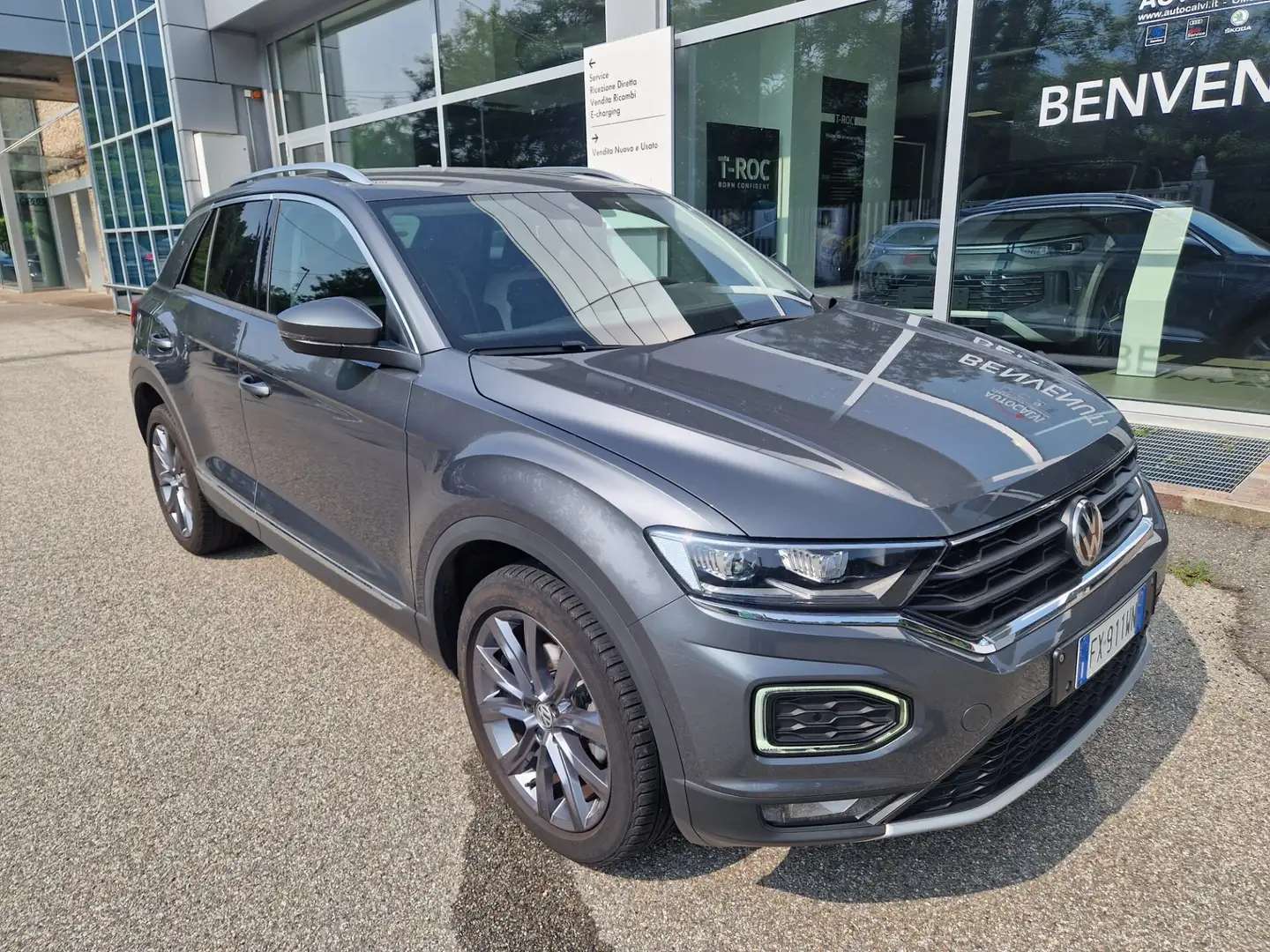 Volkswagen T-Roc 1.5 TSI ACT Advanced BlueMotion Technology Grigio - 1