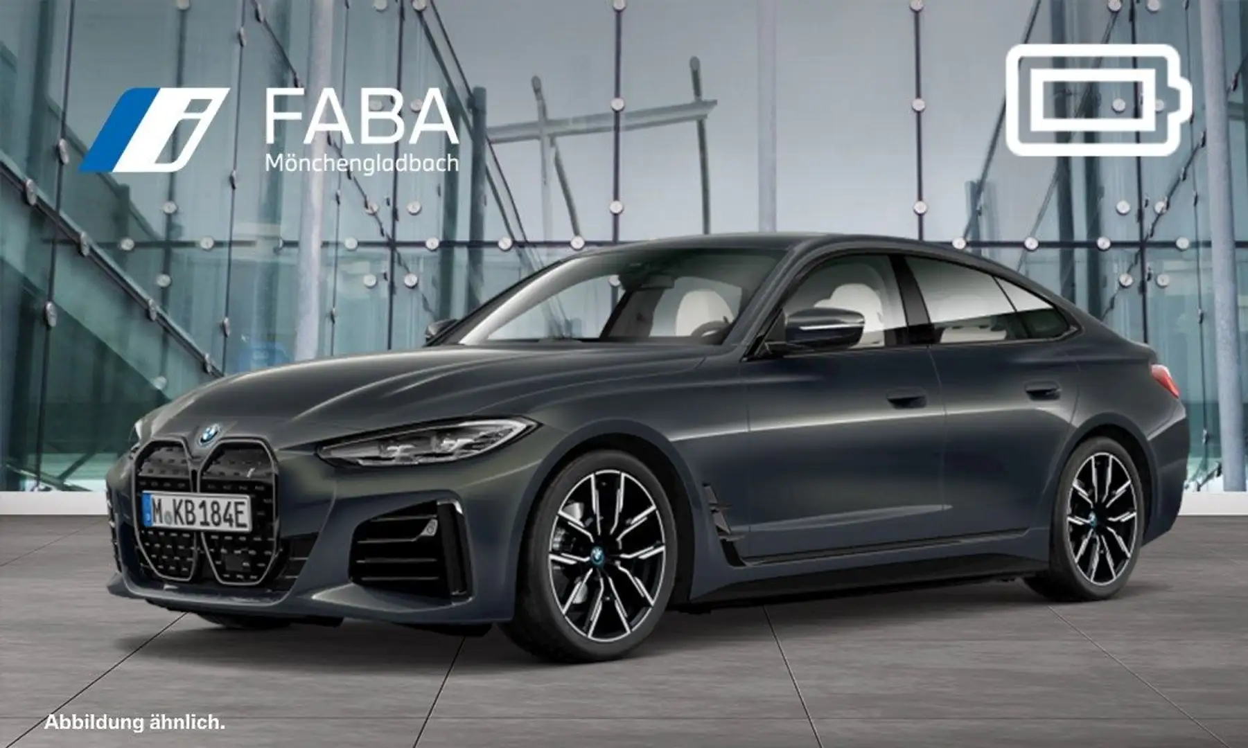 BMW i4 eDrive40 Gran Coupé M Sport HK HiFi DAB Shz Gris - 1