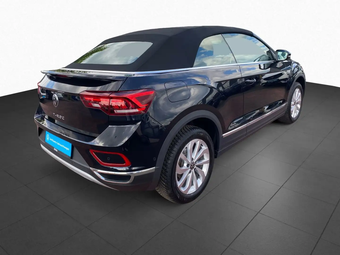 Volkswagen T-Roc 1.0 TSI Style Klima LED RFK ACC Schwarz - 2