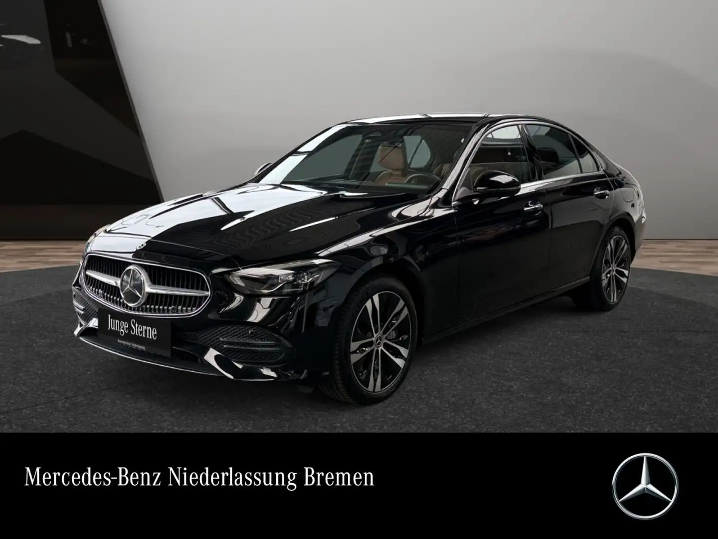 Mercedes-Benz C 300 de AVANTG+LED+KAMERA+TOTW+KEYLESS+9G Schwarz - 1