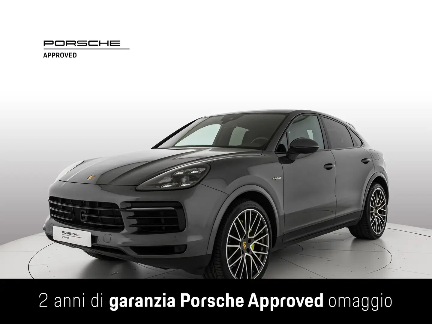 Porsche Cayenne coupe 3.0 e-hybrid 5p.ti tiptronic Grigio - 1