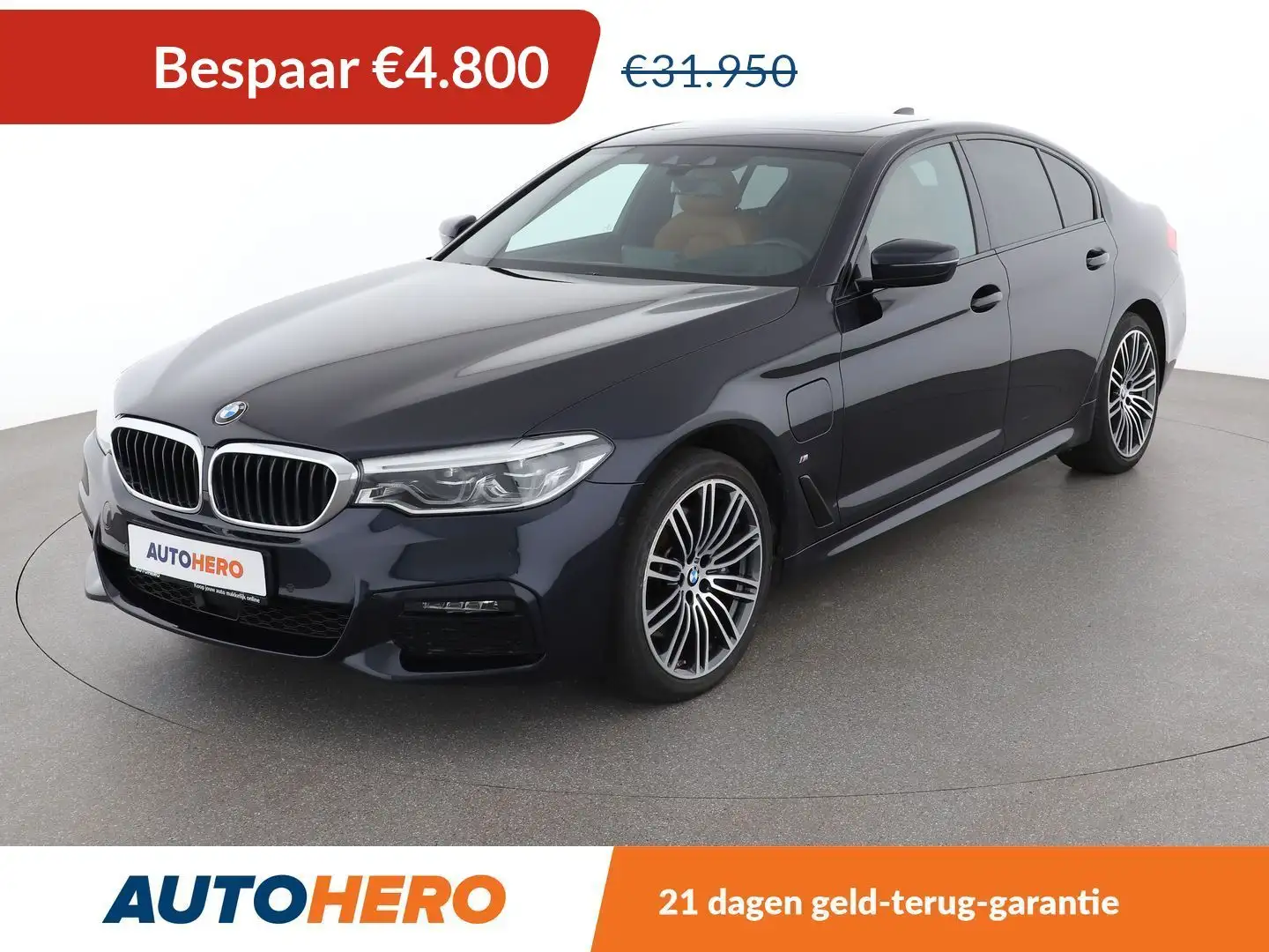 BMW 530 530e M Sport Zwart - 1