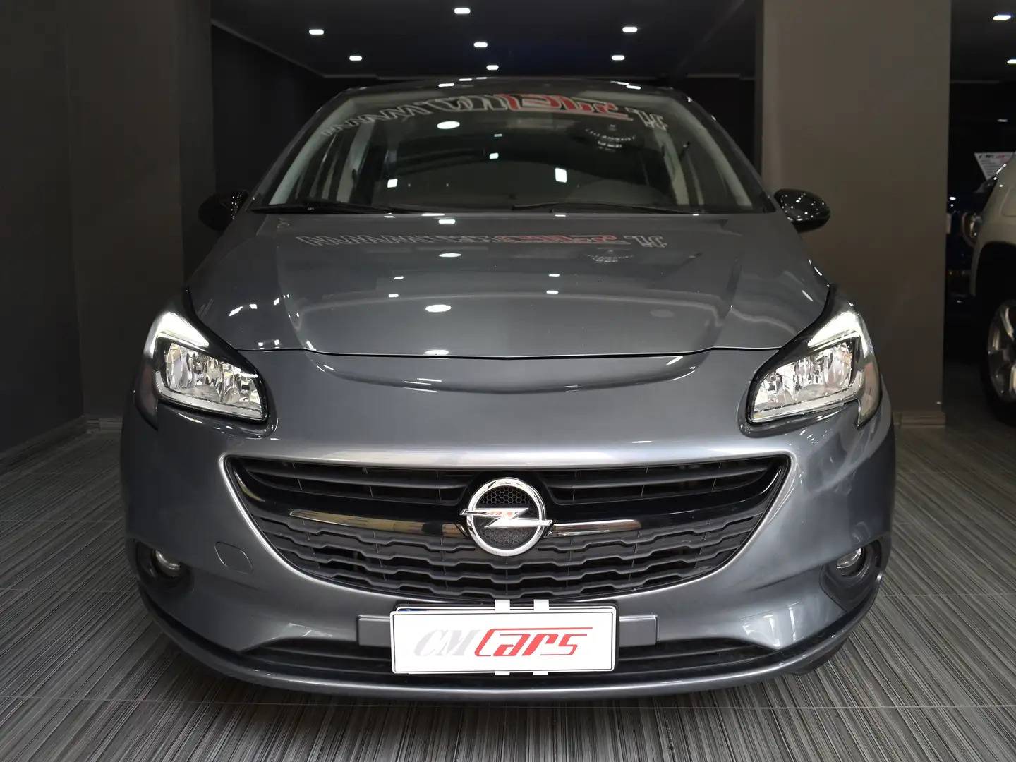 Opel Corsa 1.2 GPL 69cv Black Edition 5p ITALIANA Grigio - 1