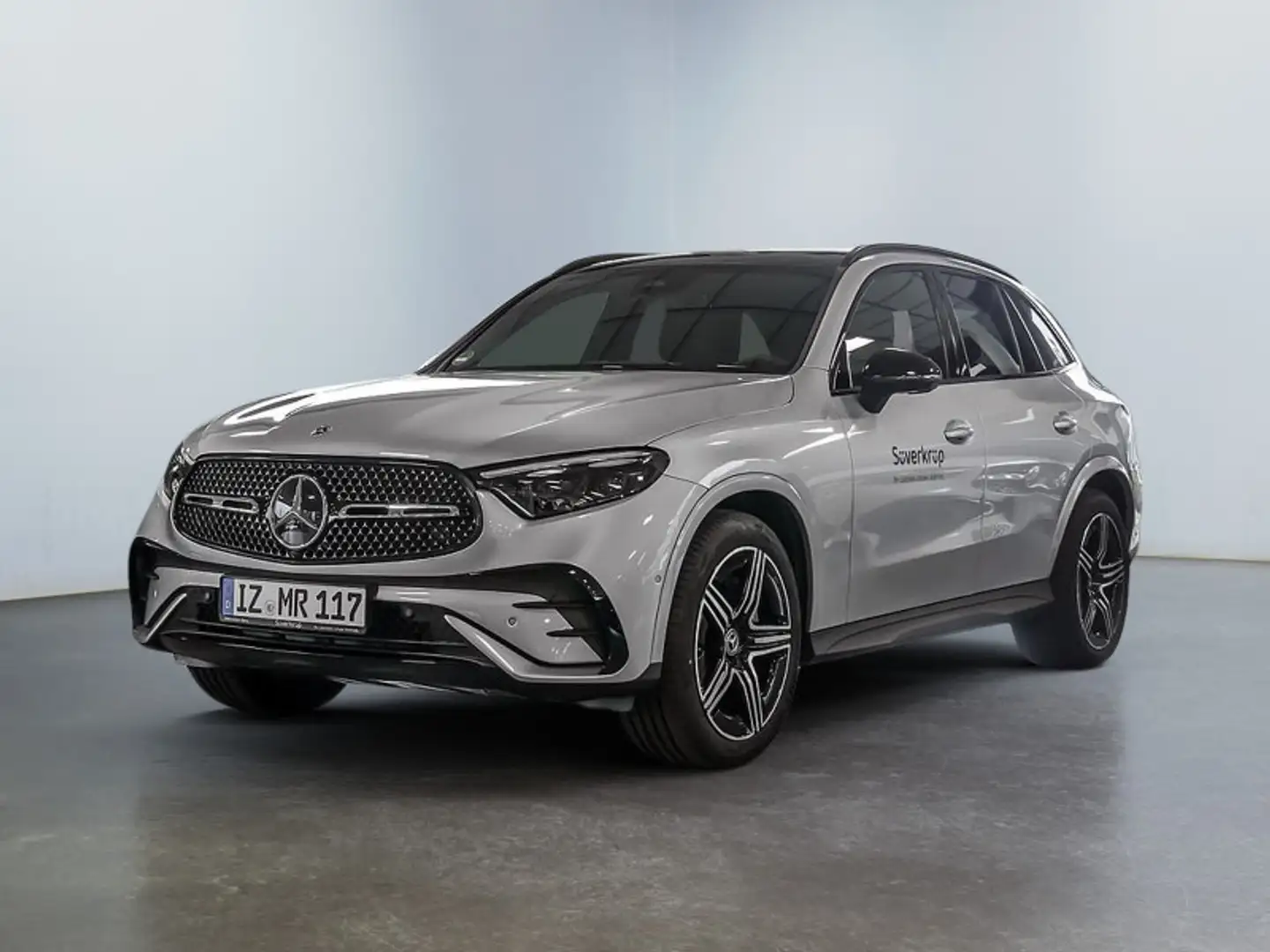 Mercedes-Benz GLC 220 d 4M AMG NIGHT MEMO 360 AHK DISTR KAMERA Silber - 2