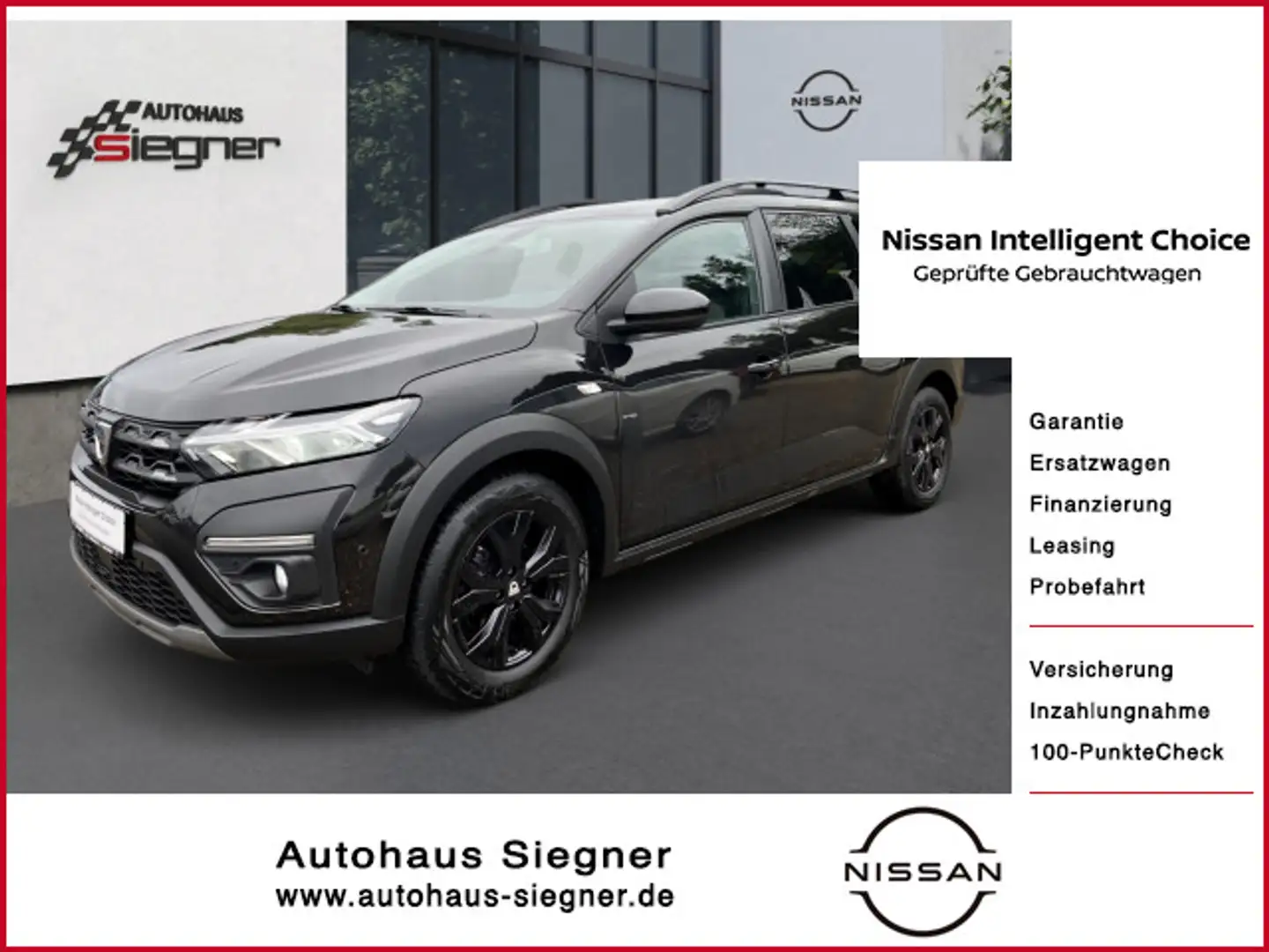 Dacia Jogger Extreme+, 7-Sitzer, AHK, Navi, Kamera, SH Negru - 1