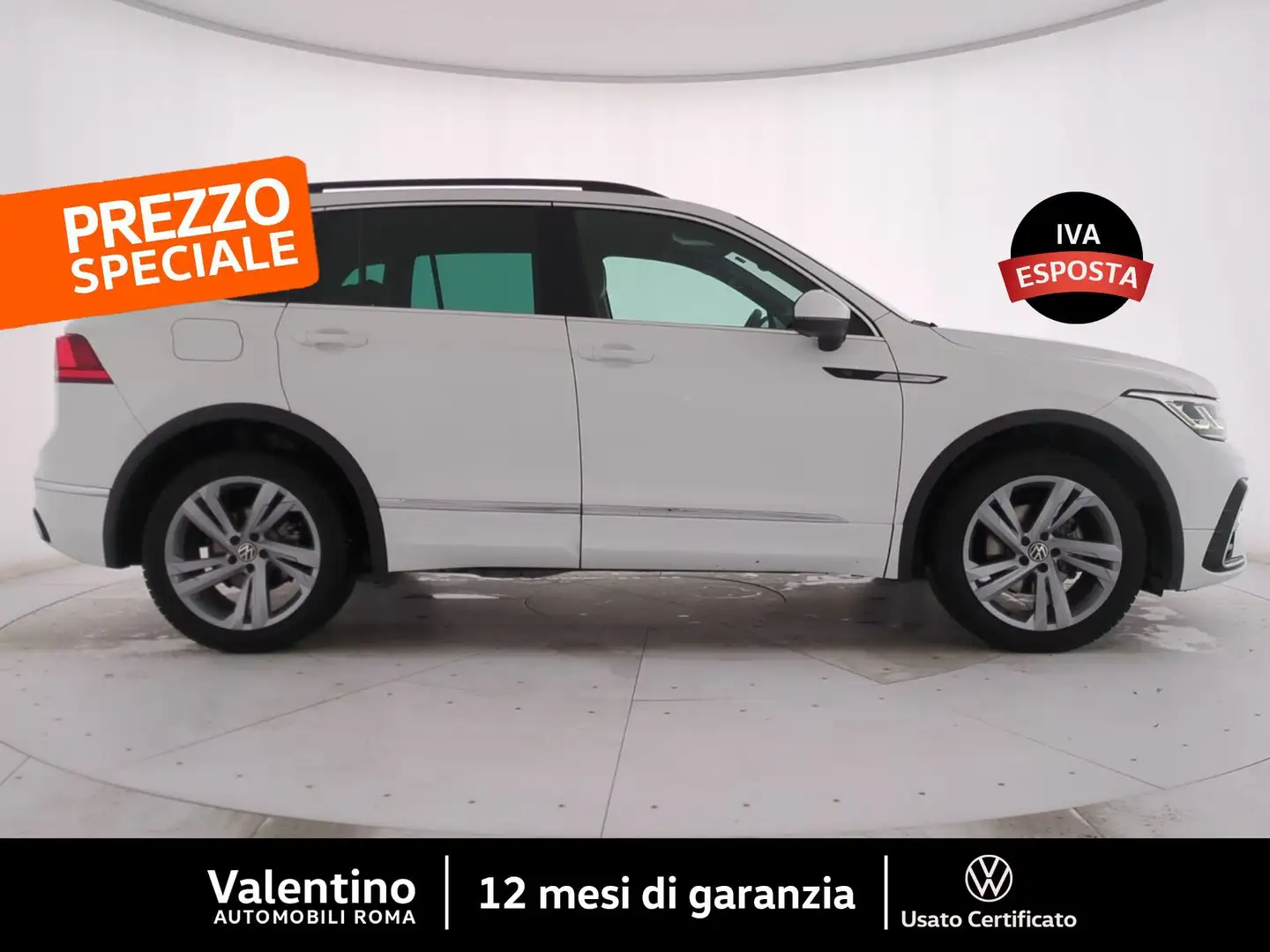 Volkswagen Tiguan 2.0 TDI DSG R-LINE 4M 150 CV SCR Bianco - 2