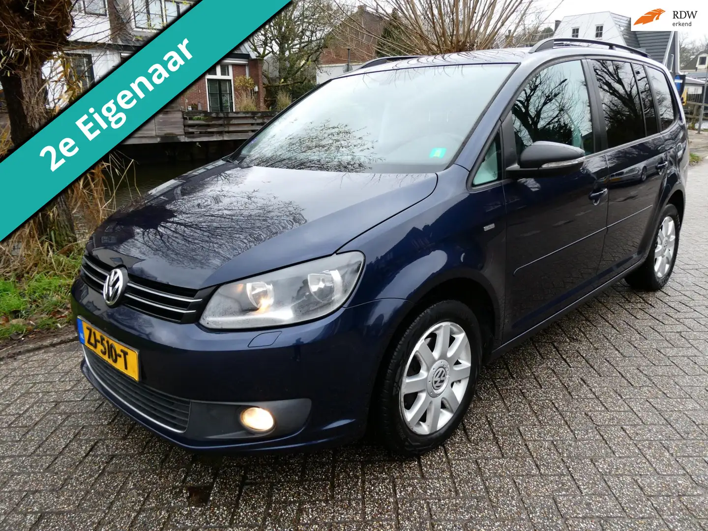 Volkswagen Touran 1.2 TSI Easyline 7-Persoons 2e eigenaar Clima Crui Bleu - 1