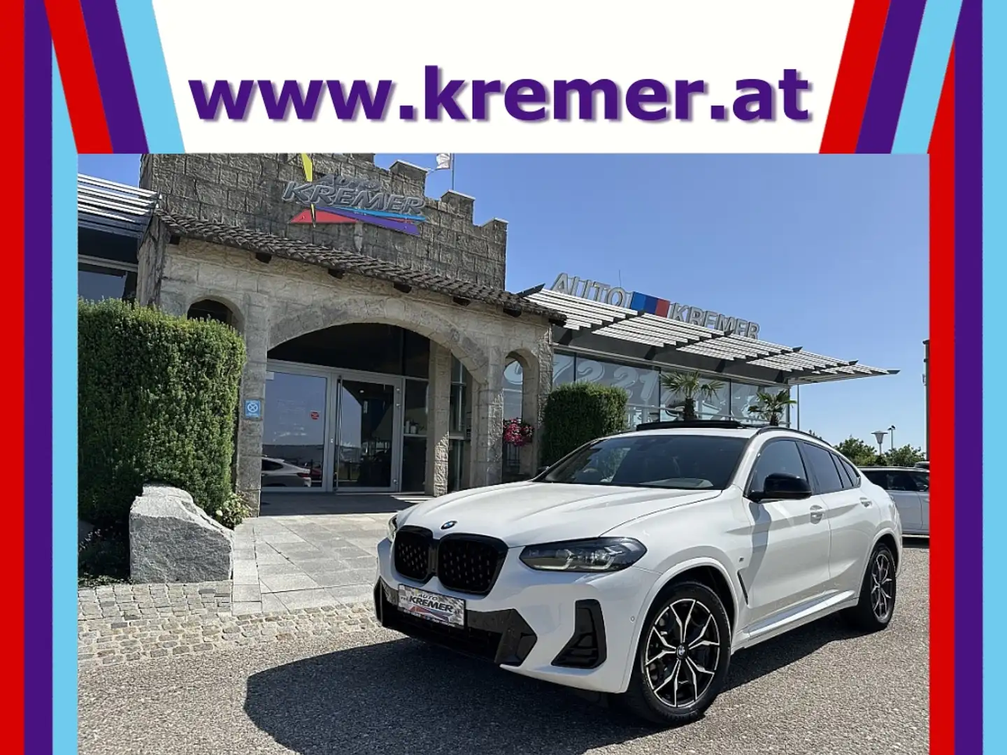 BMW X4 xDrive 30d 48 V Aut. M-PAKET/1.BESITZ/PANO/AHK/... Wit - 1