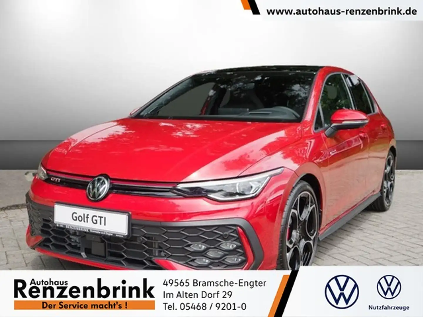 Volkswagen Golf VIII GTI TSI DSG Business DCC Pano Rojo - 1