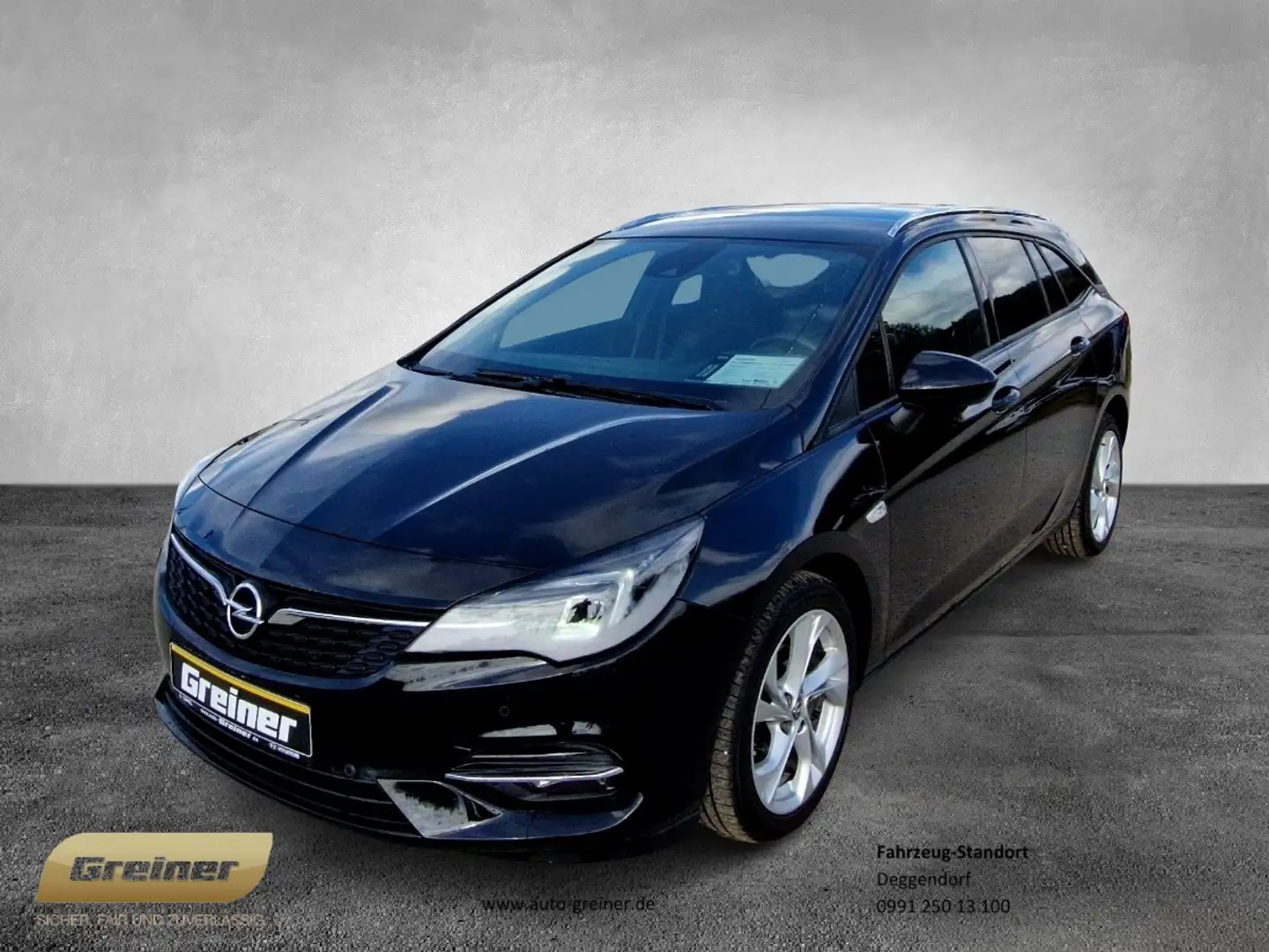 Opel Astra ST 1.2  GS Line NAVI|RÜCKFAHRKAMERA Zwart - 1