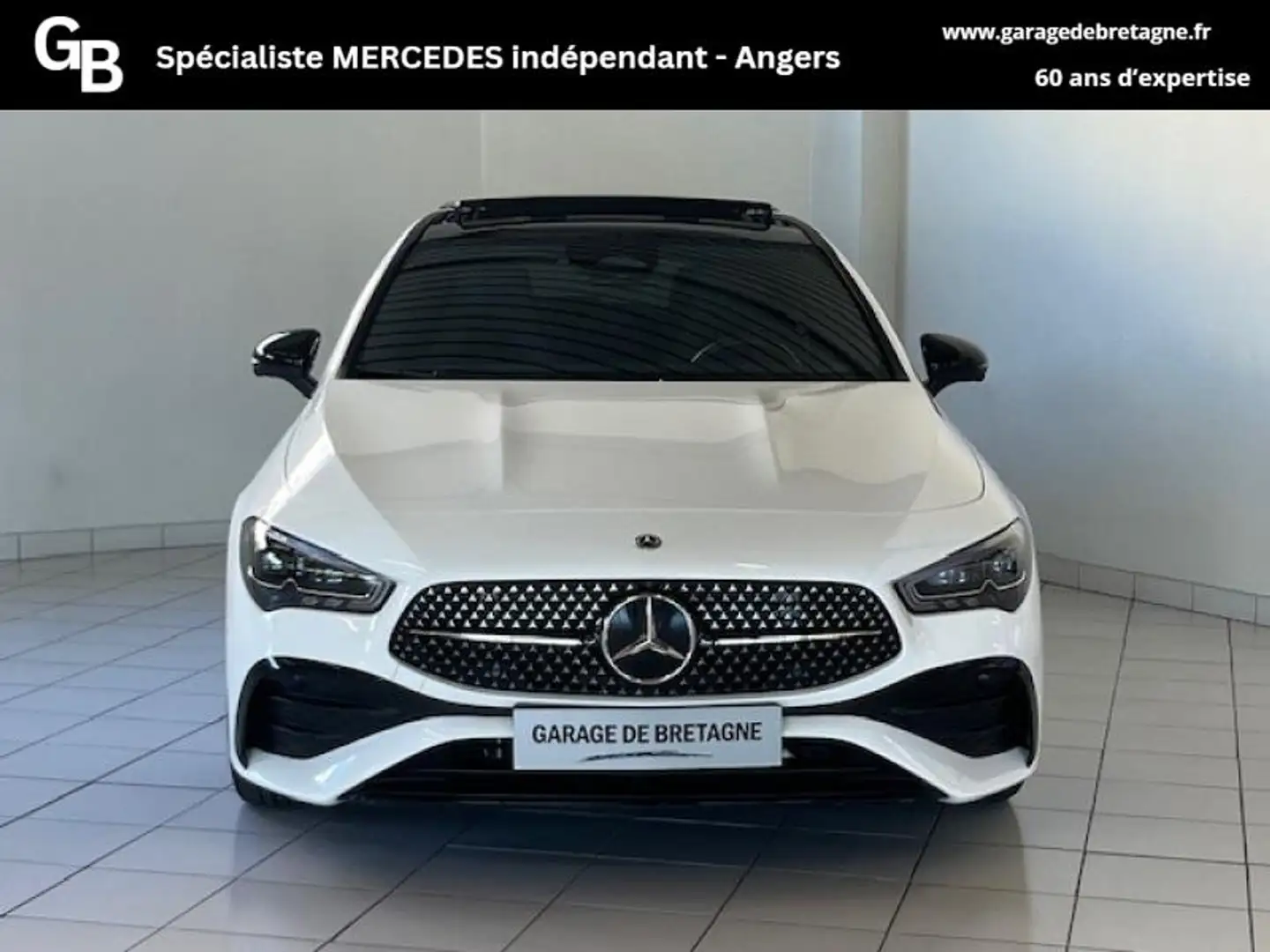 Mercedes-Benz CLA 200 200 163ch AMG Line 7G-DCT Blanc - 2