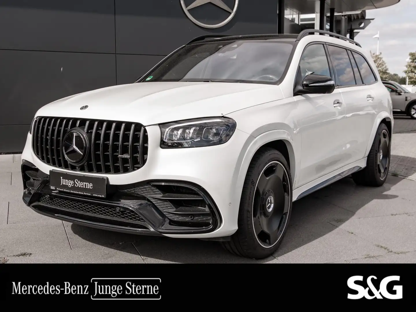 Mercedes-Benz GLS 63 AMG 4M+ HUD+Panoschieb.+360°+AHK+M-LED Weiß - 1