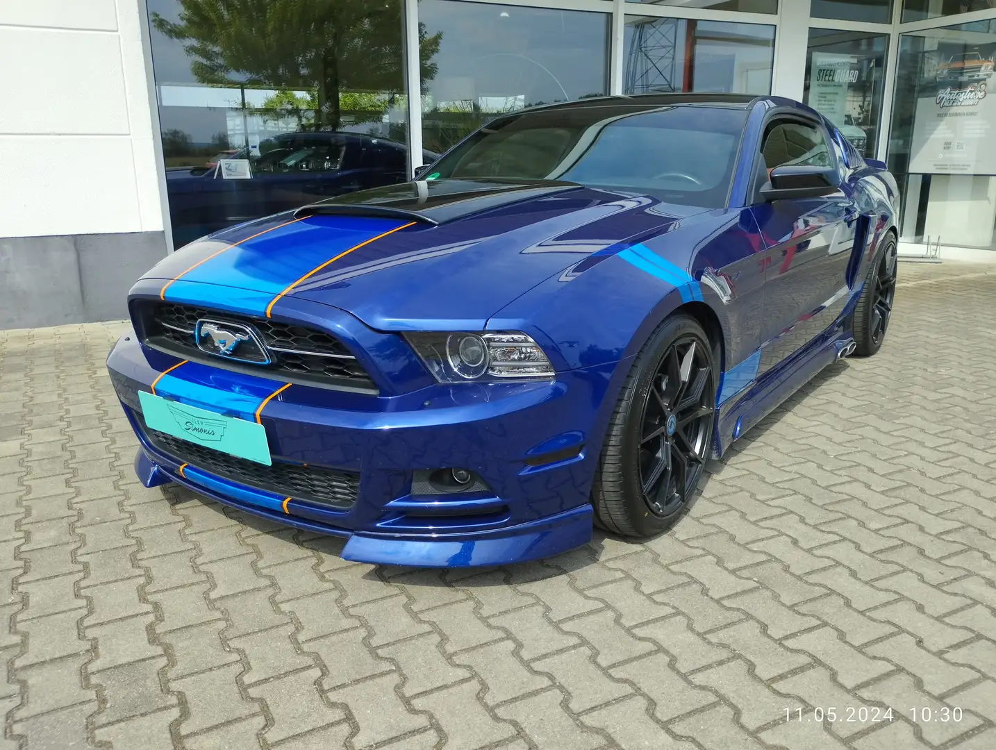 Ford Mustang Premium Package Cervini Bodykit Track Apps Shaker Bleu - 1