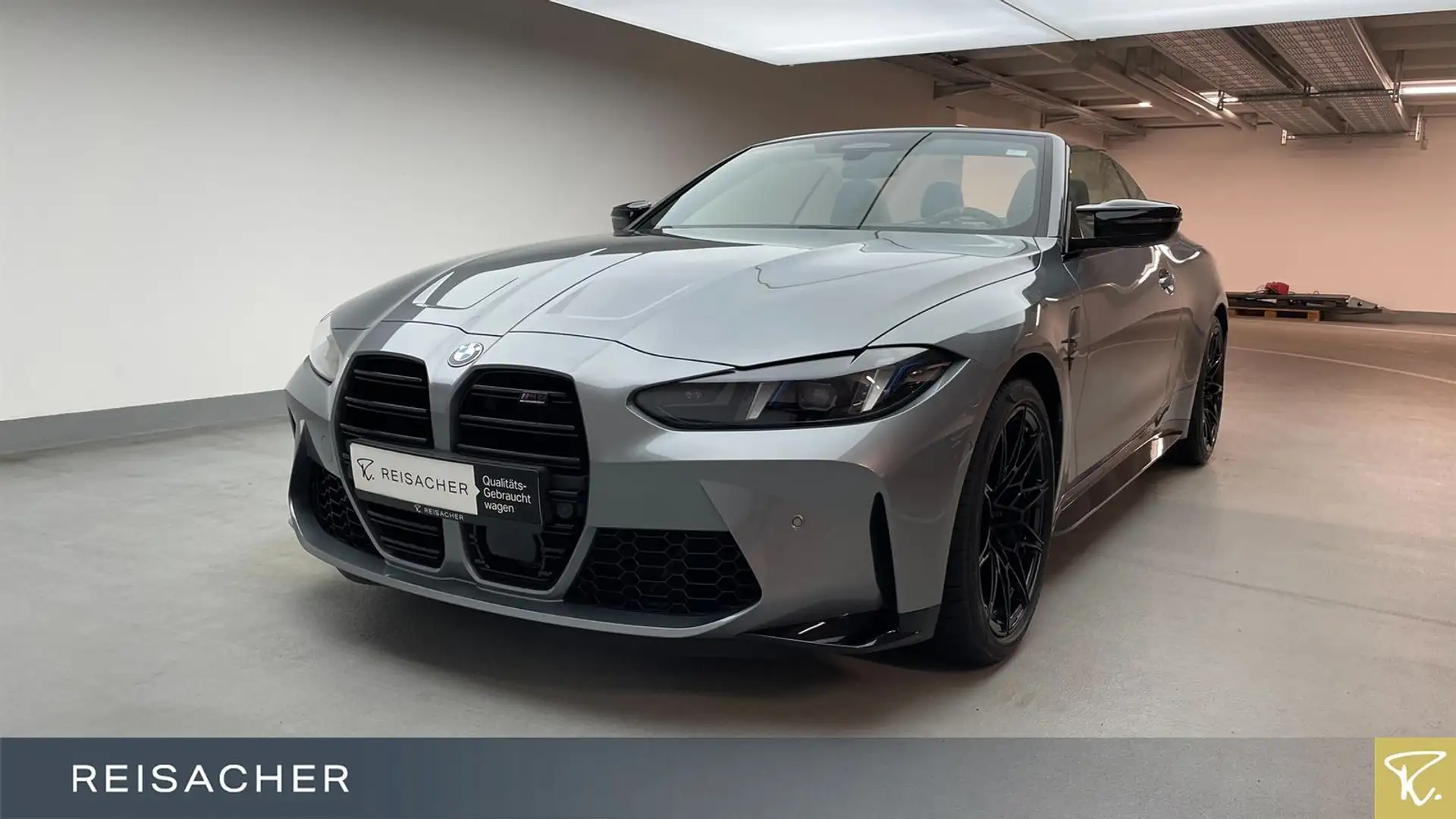 BMW M4 A Competition Cabrio M xDrive LCI HUD ACC H&K Grey - 1