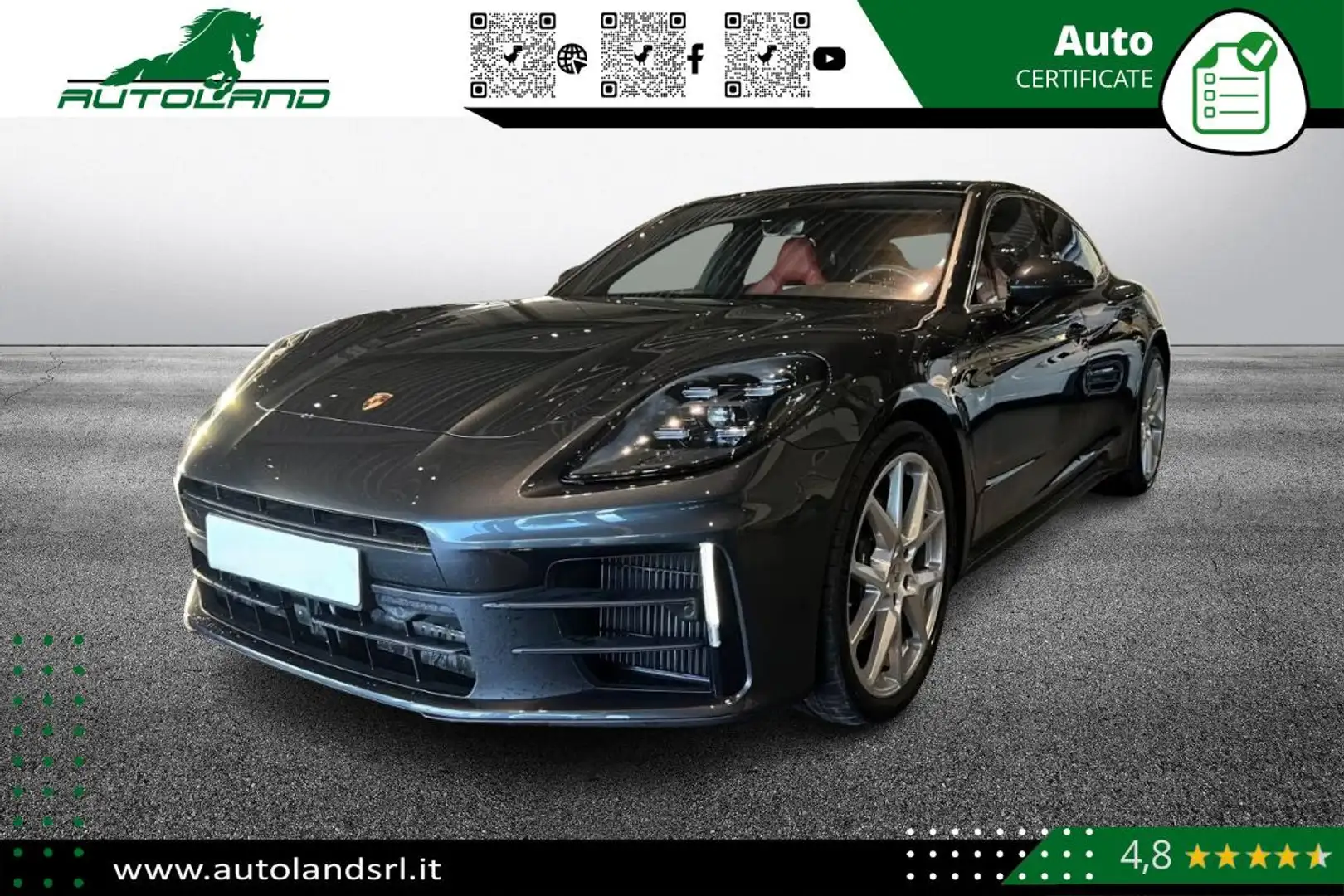 Porsche Panamera 2.9 4 auto Gris - 1