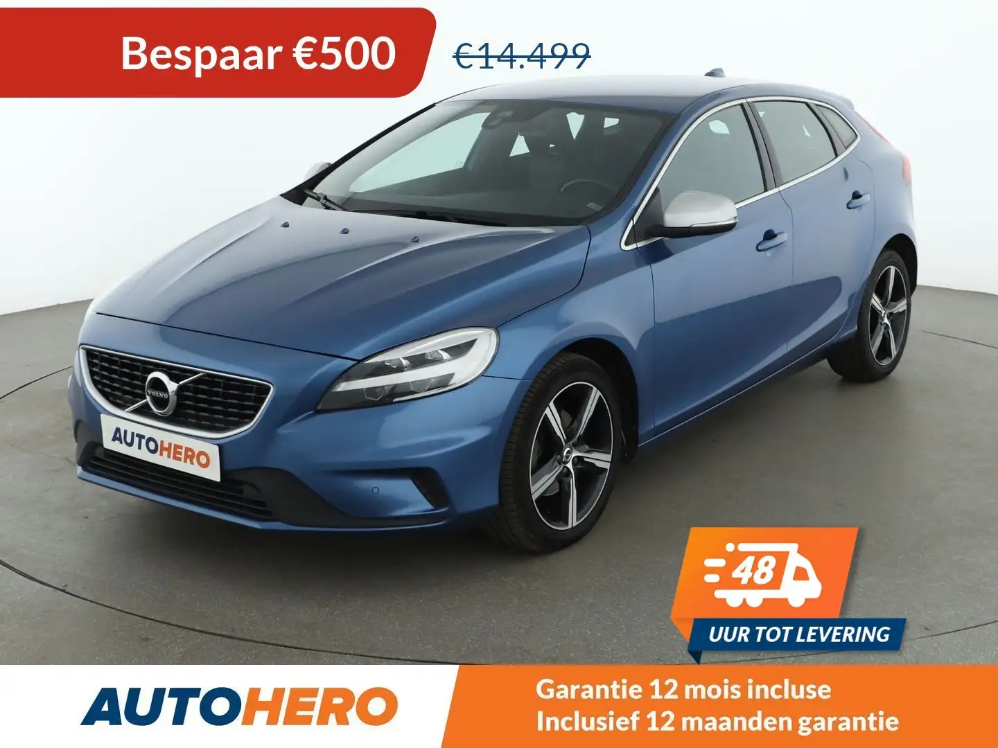 Volvo V40 2.0 D2 R-Design Kék - 1