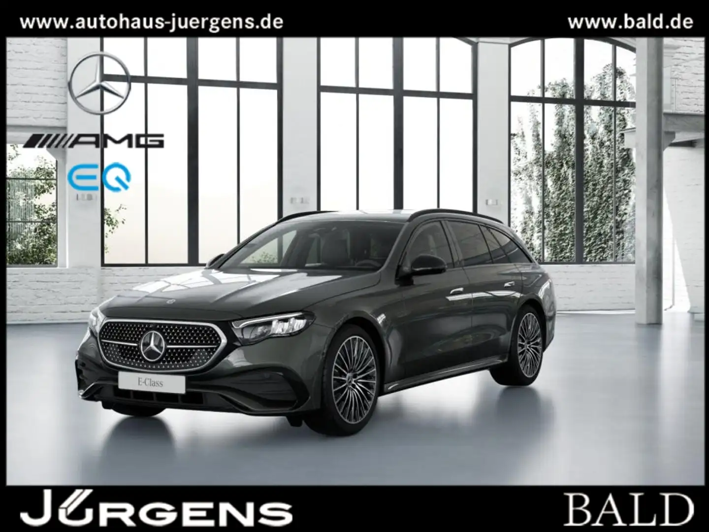 Mercedes-Benz E 300 e T AMG-Sport/AHK/Super/360/Night/Distr/20 Grau - 1