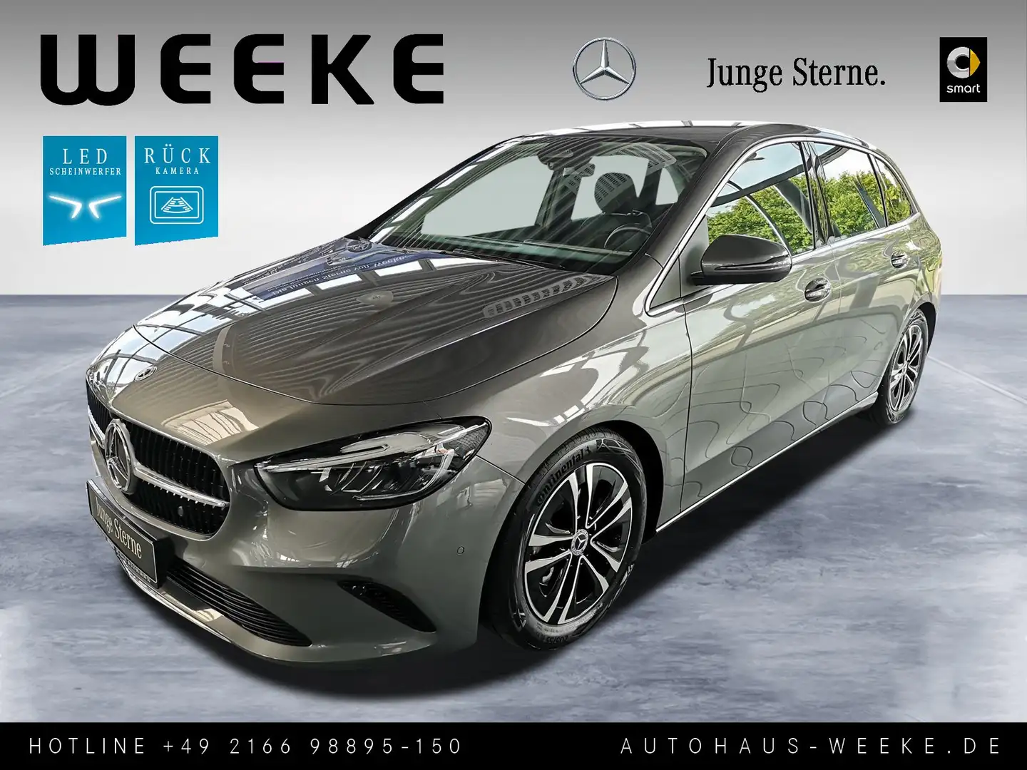 Mercedes-Benz B 200 Progressive Line Advanced+WINTER-PAKET+EPH Gris - 1