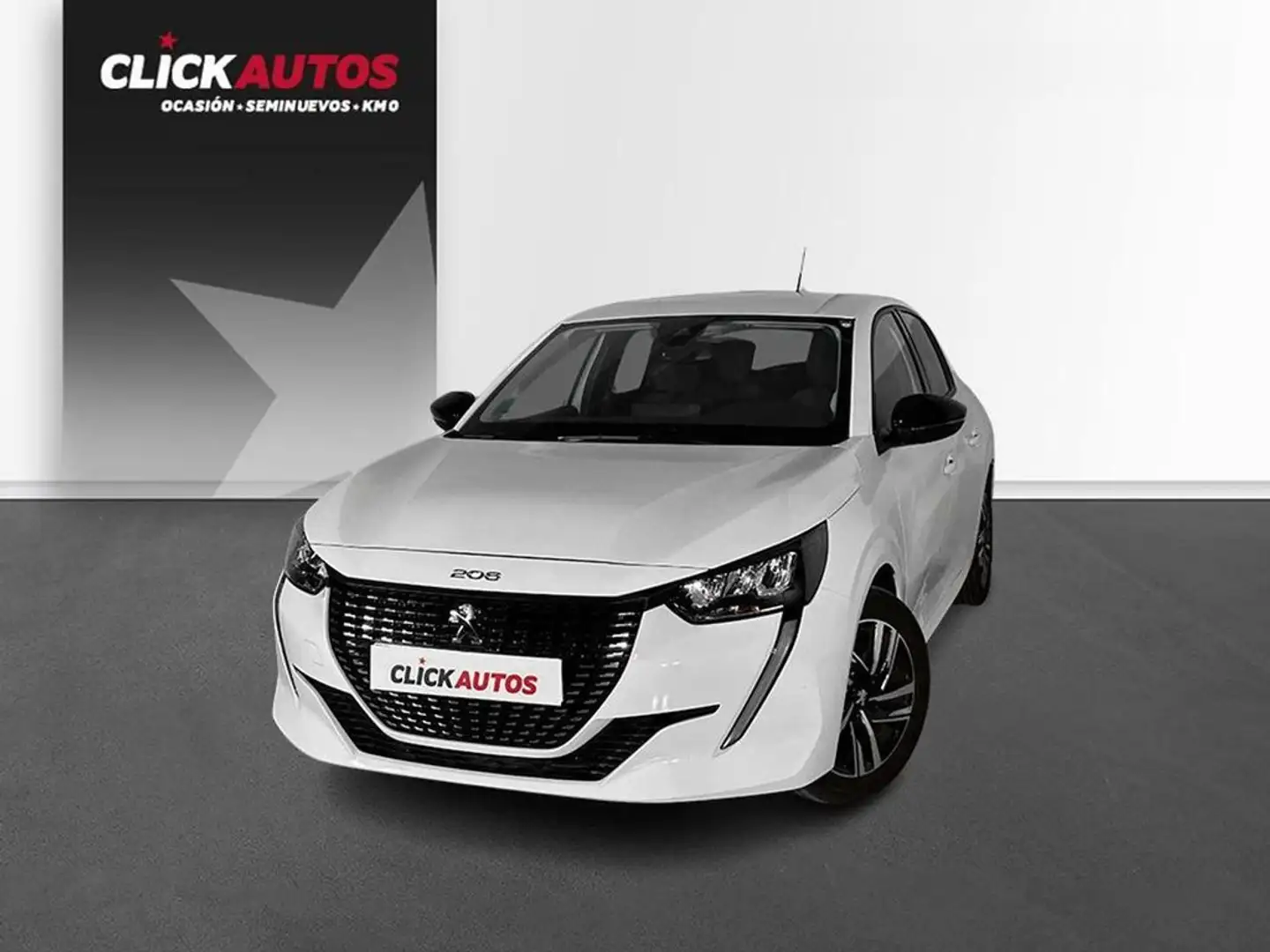 Peugeot 208 1.2 Puretech 100CV Allure  Pack EAT8 Weiß - 1