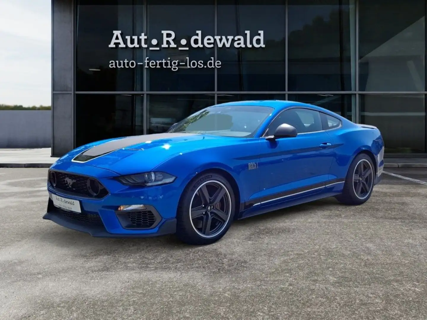 Ford Mustang Fastback 5.0 Ti-VCT V8 MACH1 Blau - 1